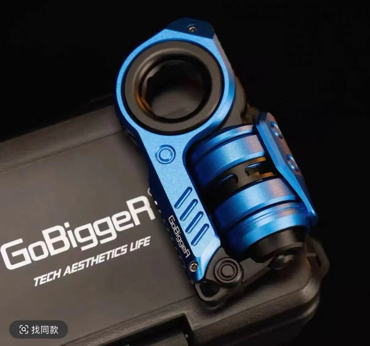 GoBiggeR Sinian Lite Aluminum Hand Fidget Haptic Slider | GobiggeR Sinian Lite Aluminum EDC Hand Slider | GobiggeR Sinian Lite Aluminum Hand Fidget Toy PPB for Collection & Gift