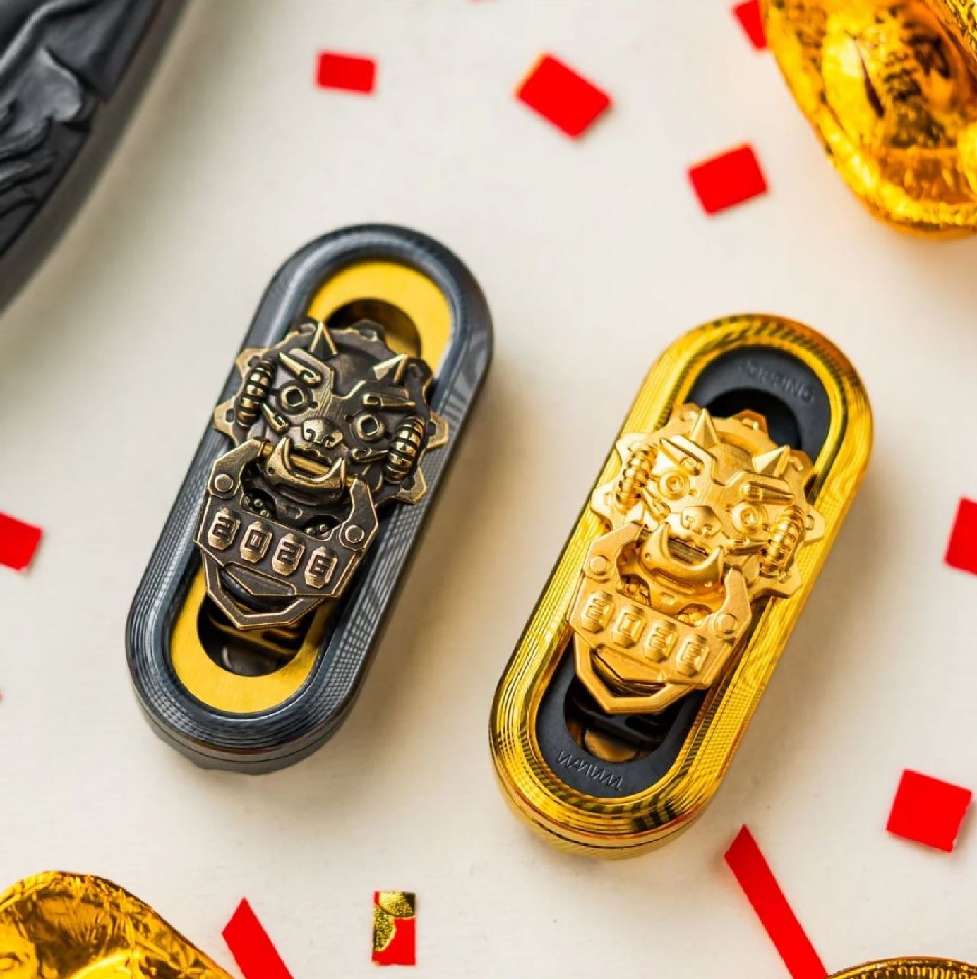 WANWU Popping "Cyber Jiaotu" 2026 Chinese Lunar New Year Special Edition Hand Fidget Haptic Push Slider