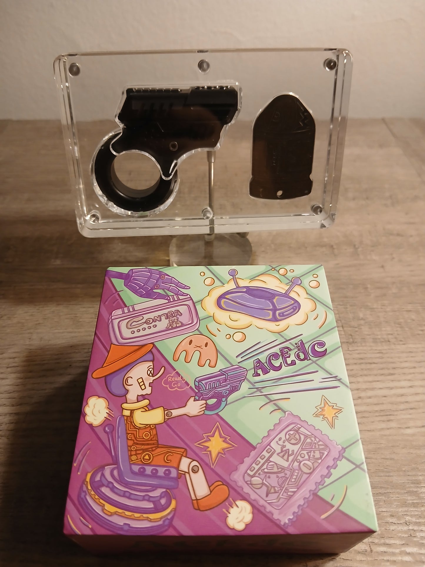 Pre  Owned - ACEDC x GoBigger Zoom Titanium Hand Slider | ACEDC x GoBigger Zoom Hand Slider for Collection & Gift
