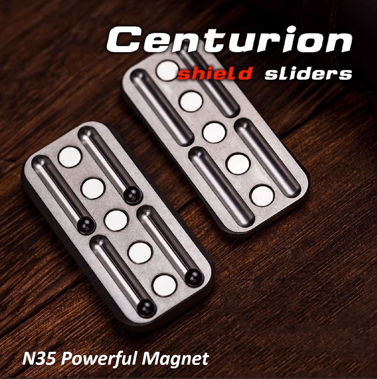 WANWU Studio Centurion Shield Hand Haptic EDC Slider for Gift & Collection