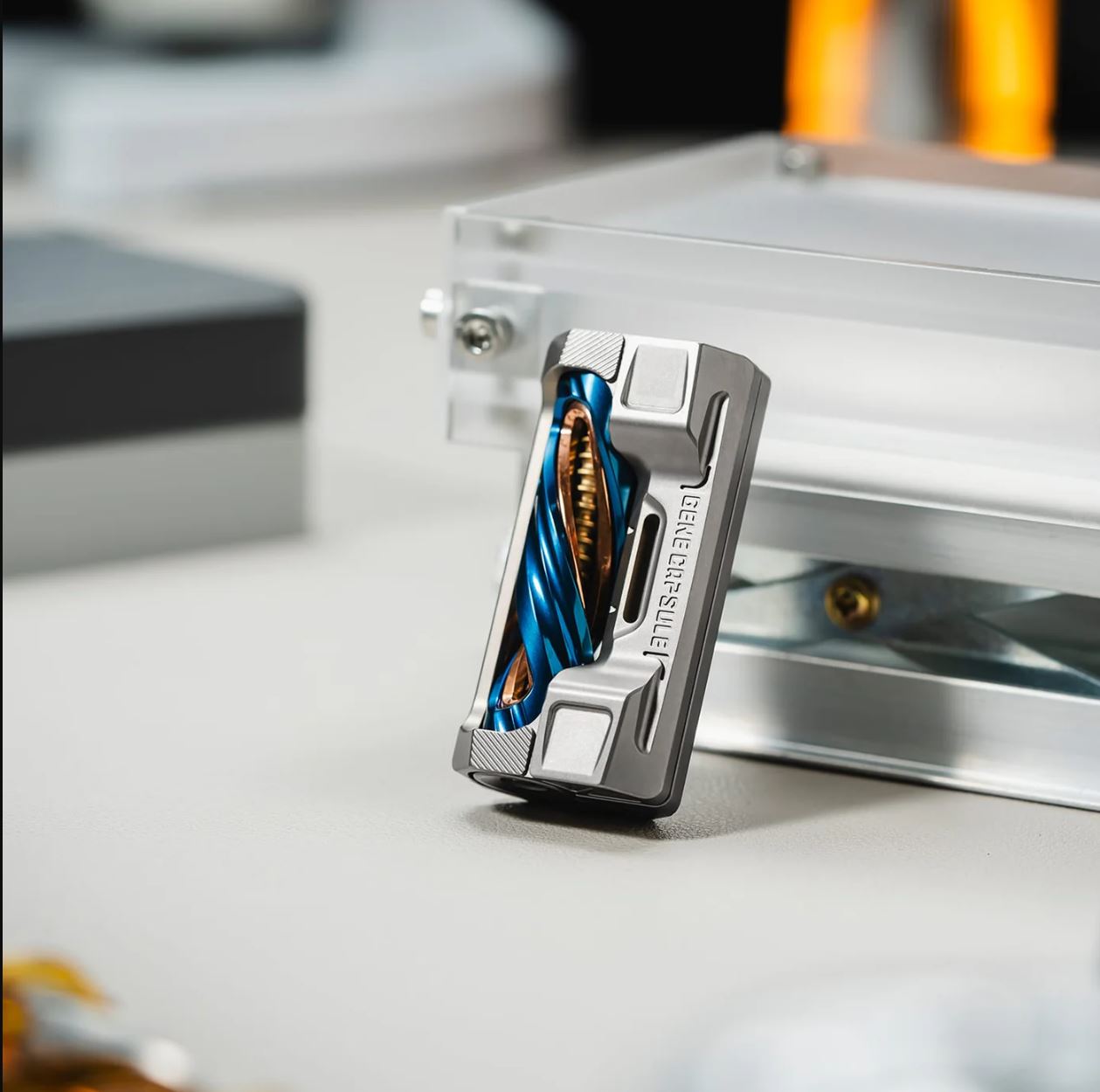 01 EDC Gene Capsule Hand Push Slider for Gift & Collection