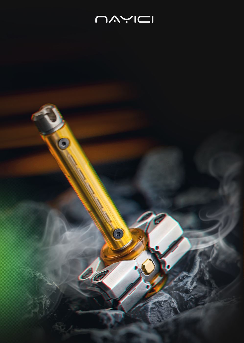 NAYICI Bone Breaker Gyro Fidget Spinner for Gift & Collection