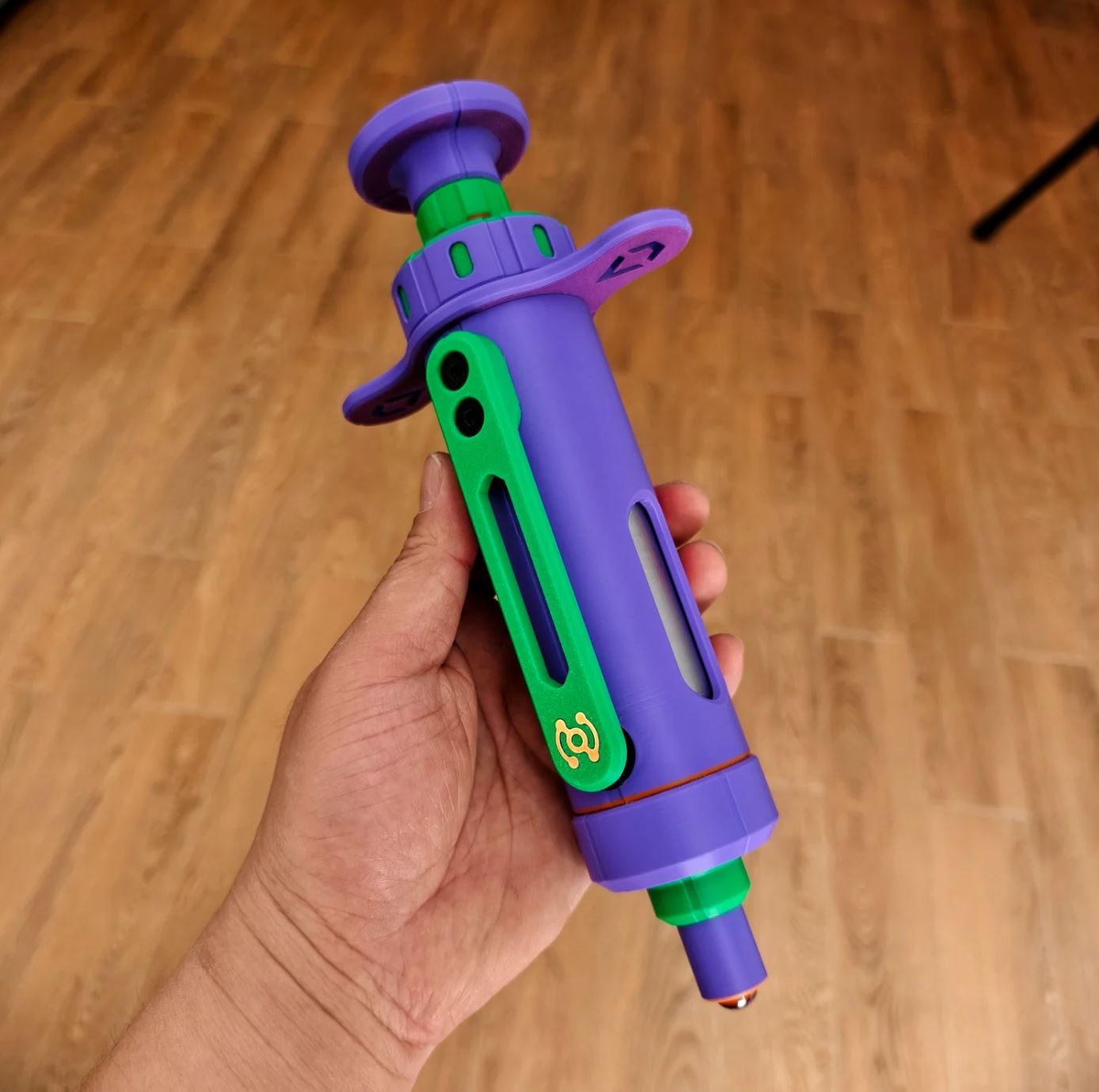 ACEdc Giant BabyDoc Hand Fidget Haptic EDC Slider for Gift & Collection