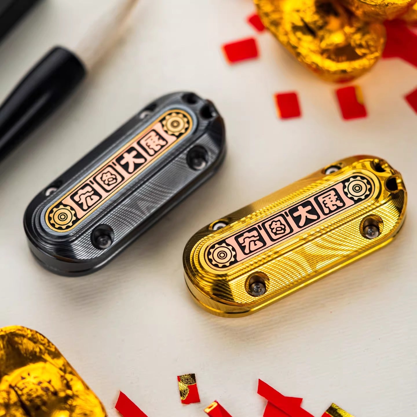 WANWU Popping "Cyber Jiaotu" 2026 Chinese Lunar New Year Special Edition Hand Fidget Haptic Push Slider