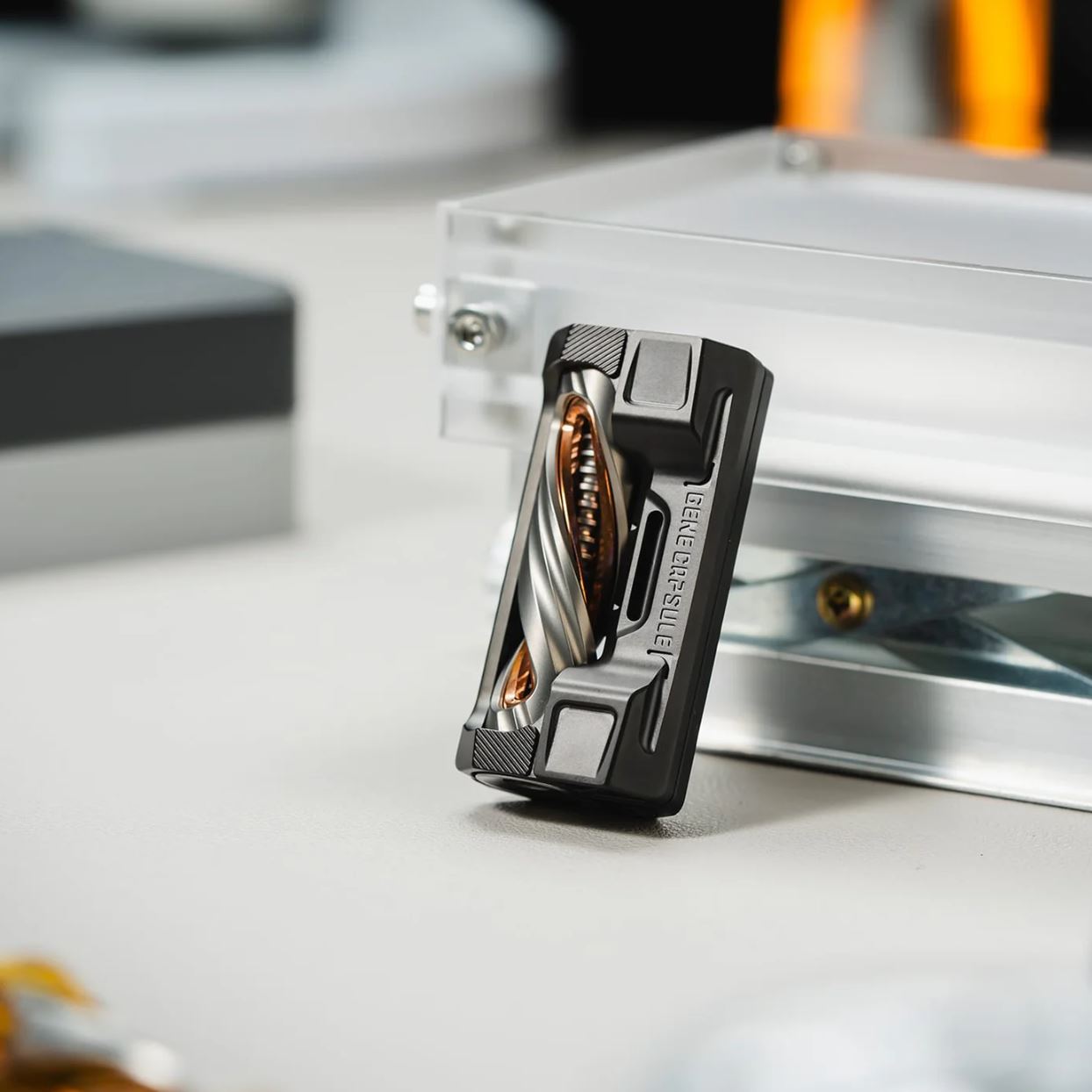 01 EDC Gene Capsule Hand Push Slider for Gift & Collection