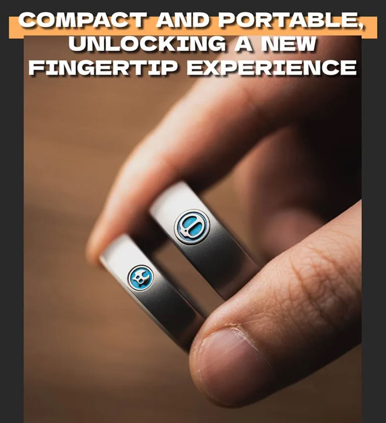 New Launching Lautie SpyWar Mechanic I - Slim Fidget Ring for Collection & Gift