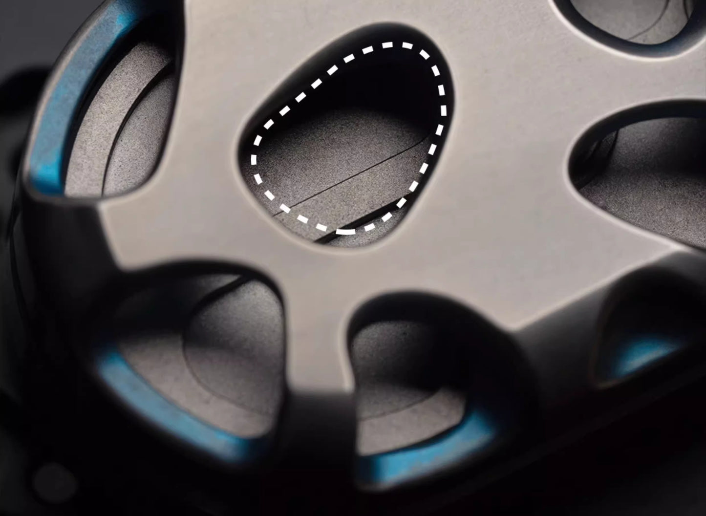 Metal Toys Dz Top-B "KONG" Hand Push Haptic Slider | Dz Top-B "KONG" EDC Hand Haptic Push Slider Push Pop Fidget Toys | Metal Fidget Push Pop Toys Anti-Stress Autism ADHD Hand Slider for Gift