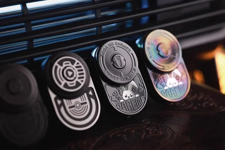 New MOT MIX Rhythm EDC Zirconium Rabbit - Zelda Hand Push Slider | New MOT MIX Rhythm EDC Zelda Hand Fidget Toys | New MOT EDC PPB Rabbit Hand Push Slider for Gift & Collection.