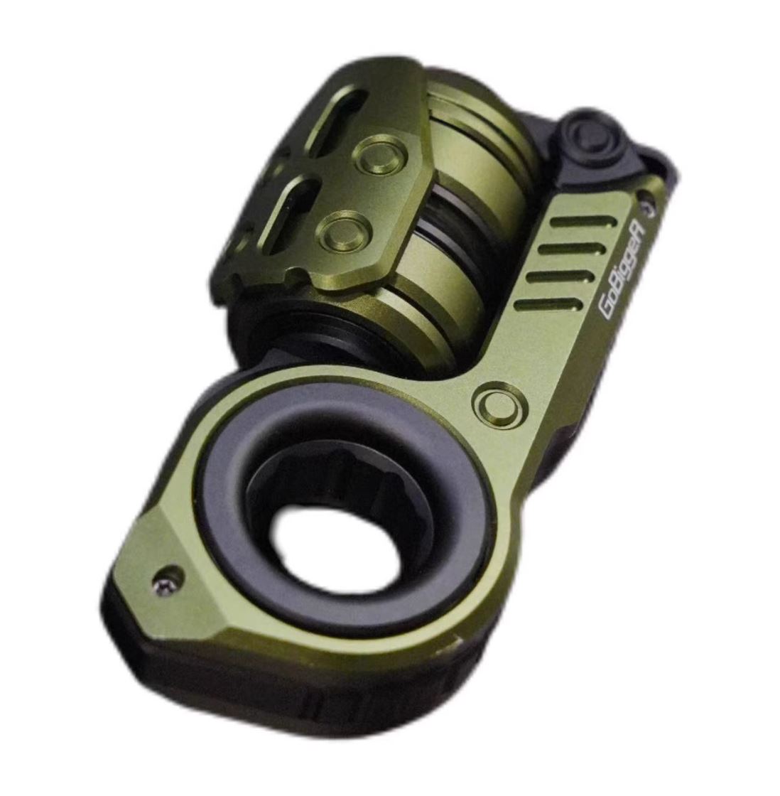 GoBiggeR Sinian Lite Aluminum Hand Fidget Haptic Slider | GobiggeR Sinian Lite Aluminum EDC Hand Slider | GobiggeR Sinian Lite Aluminum Hand Fidget Toy PPB for Collection & Gift