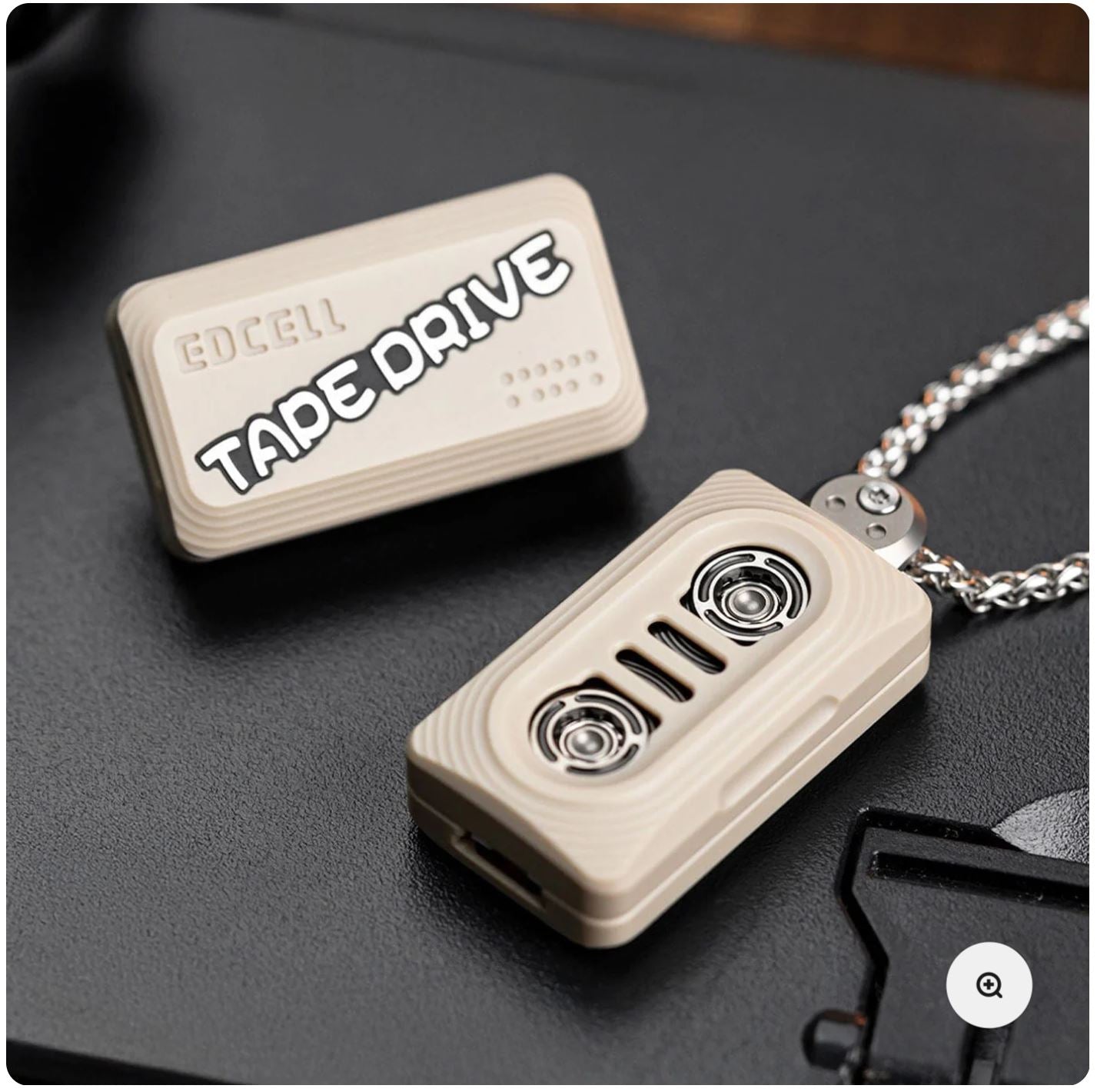 New EDCELL "TAPE DRIVE" PEI_PC_Copper Hand Push Fidget Slider for Collection & Gift