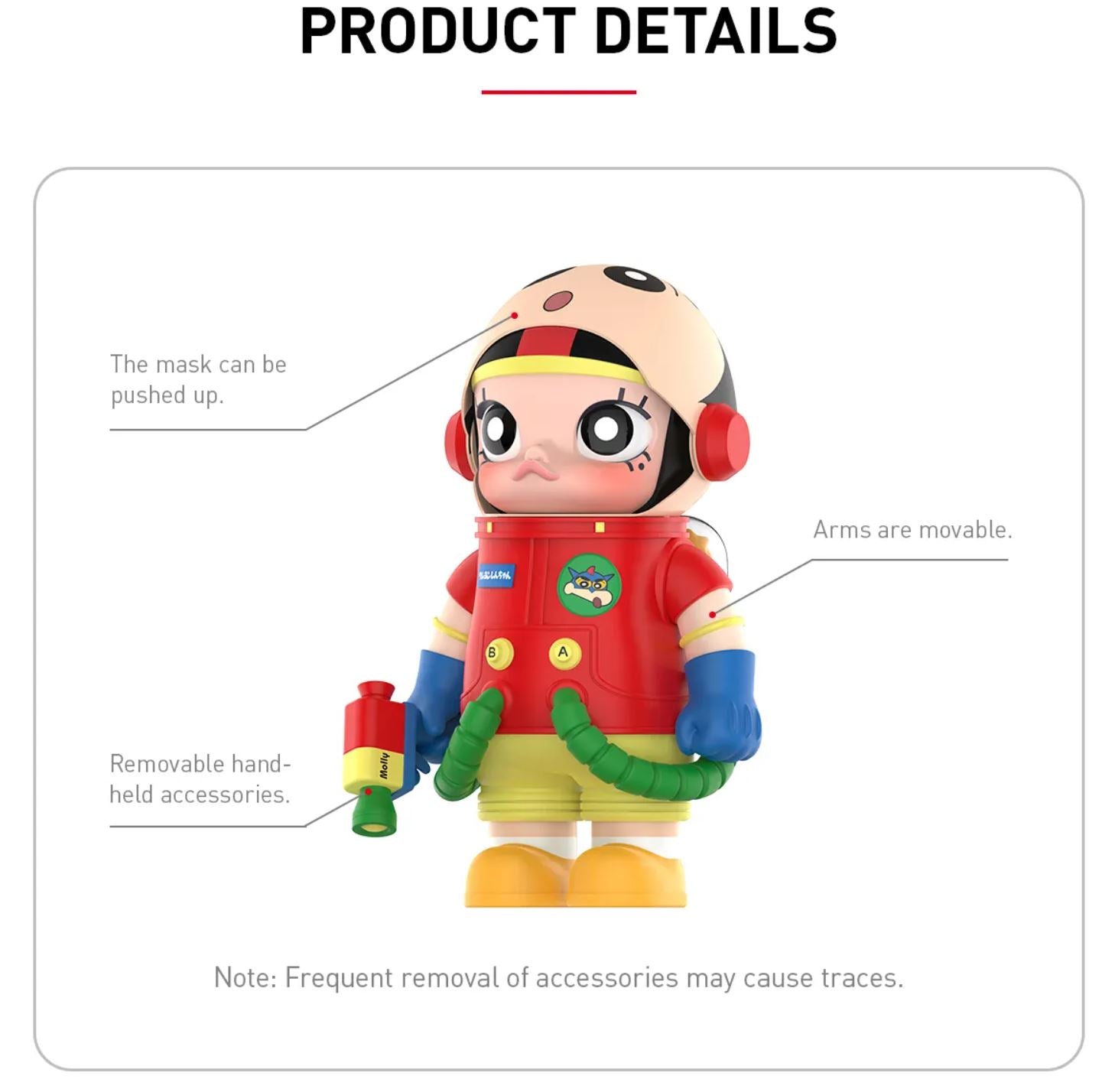 POP MART - MEGA SAPCE MOLLY 400% - Crayon Shinchan - 100% Authentic from POP MART