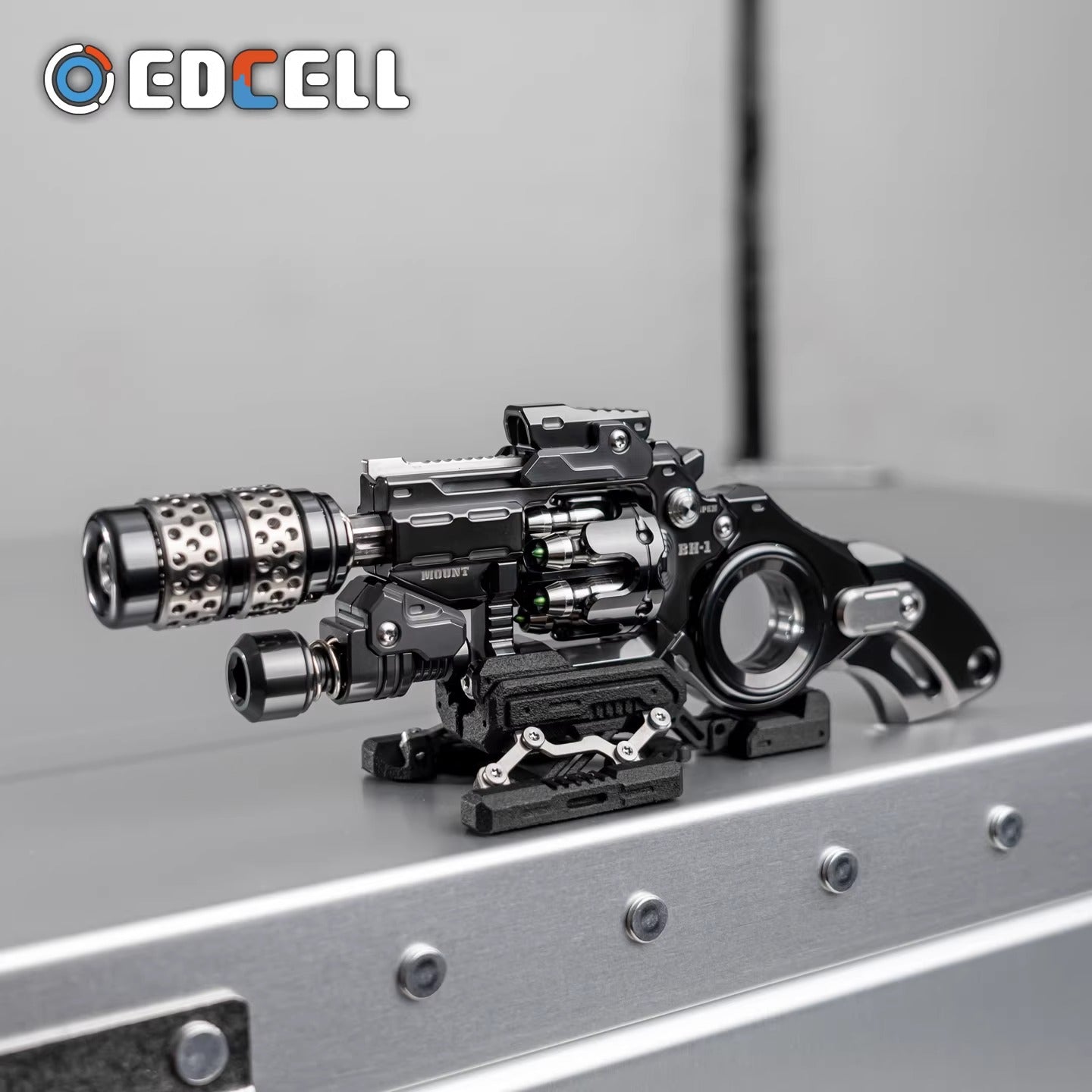 EDCELL Zirconium "Breaker Howitzer Project ver.2" Hand Push Slider EDC PPB Fidget Toys for Collection & Gift