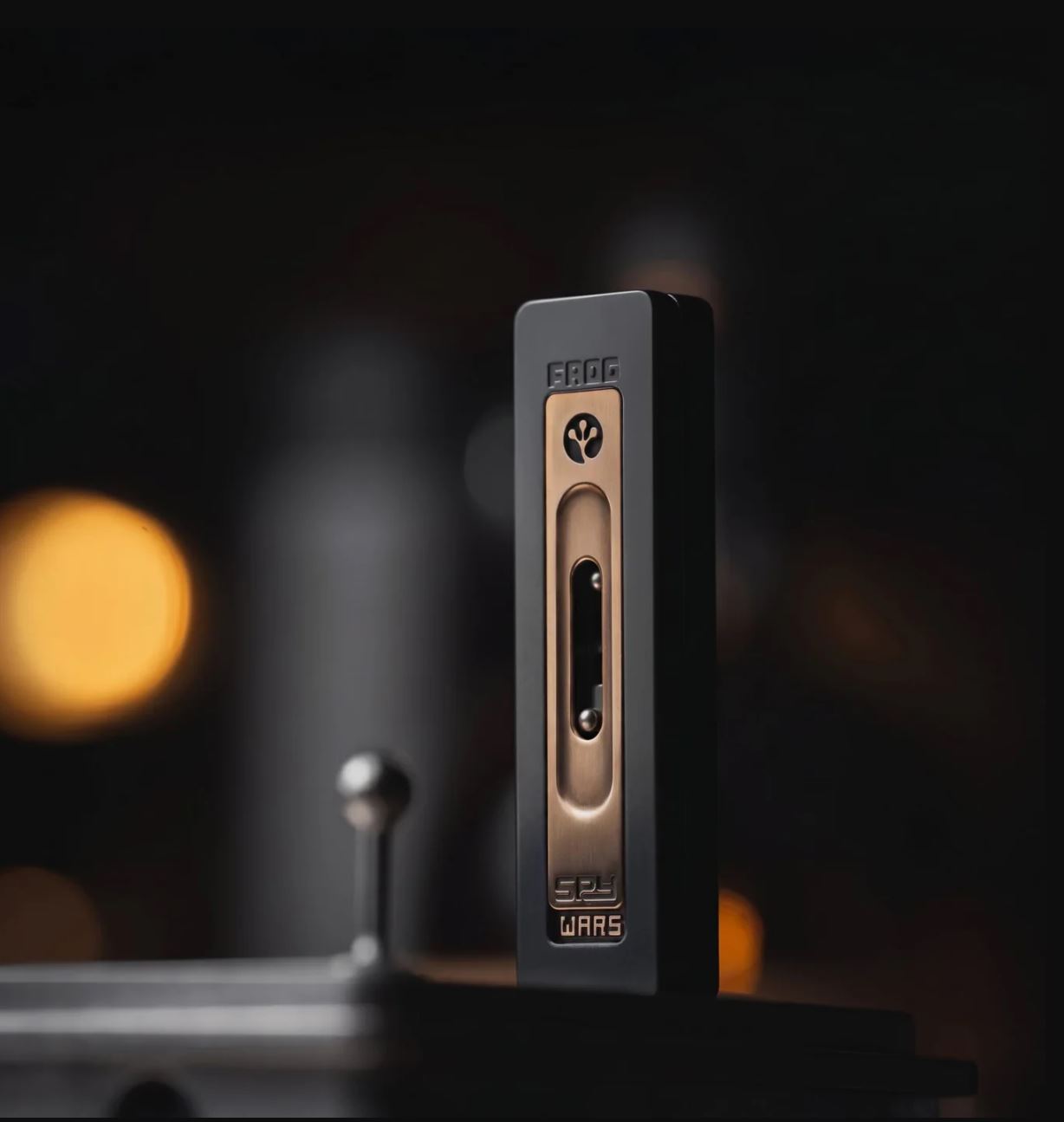 LAUTIE “Frog” Mechanical Fidget Slider | Lautie "Frog" Hand Haptic Slider EDC for Collection & Gift