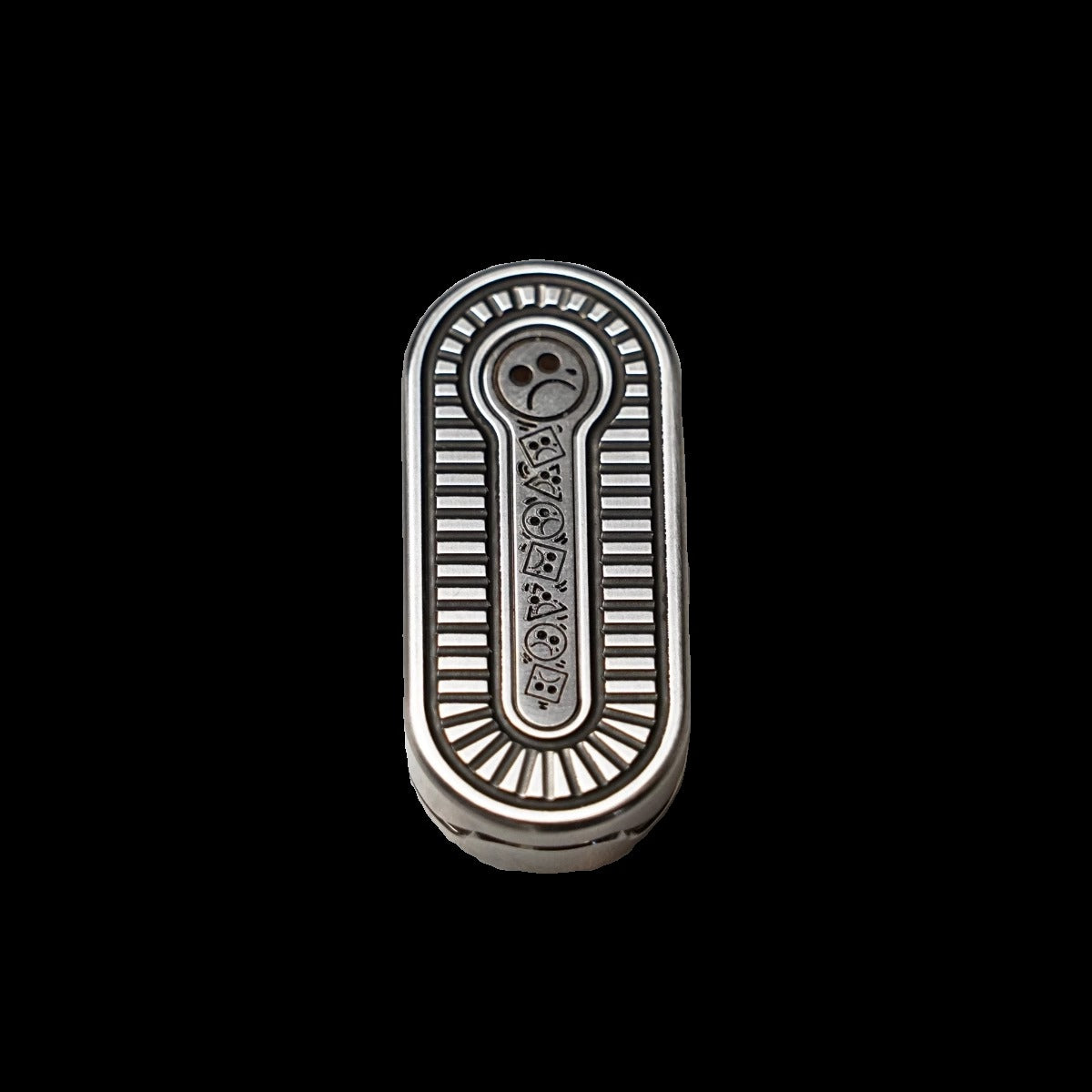 Metal Toys Dz Top-F Stainless Steel Mechanical Hand Push Slider | Metal Toys Dz Top-F Brass EDC Hand Slider | Top-F Metal Fidget for Gift & Collection
