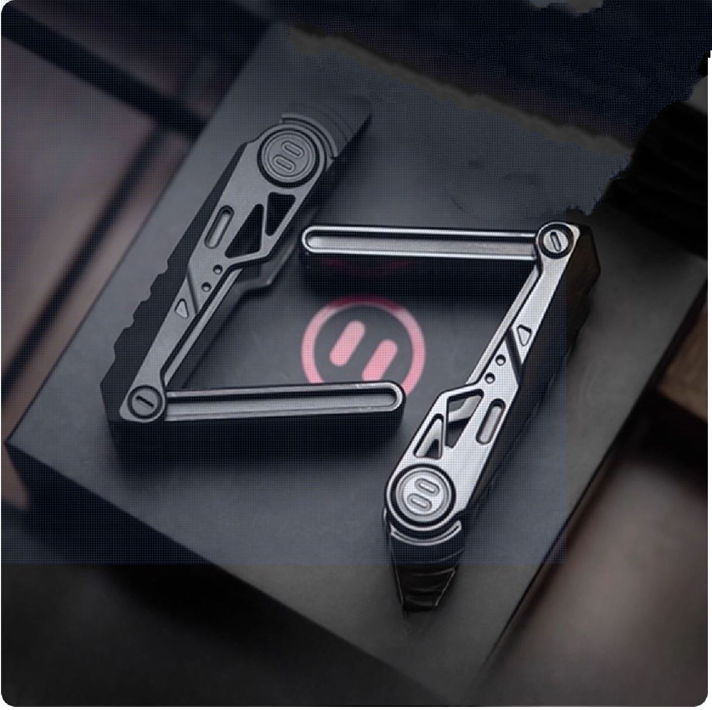 YEDC Razor 2.0 Zirconium Limited Mechanical Hand Haptic Slider | YEDC Razor 2.0 Zirconium EDC Hand Fidget Toy for Collection &amp; Gift