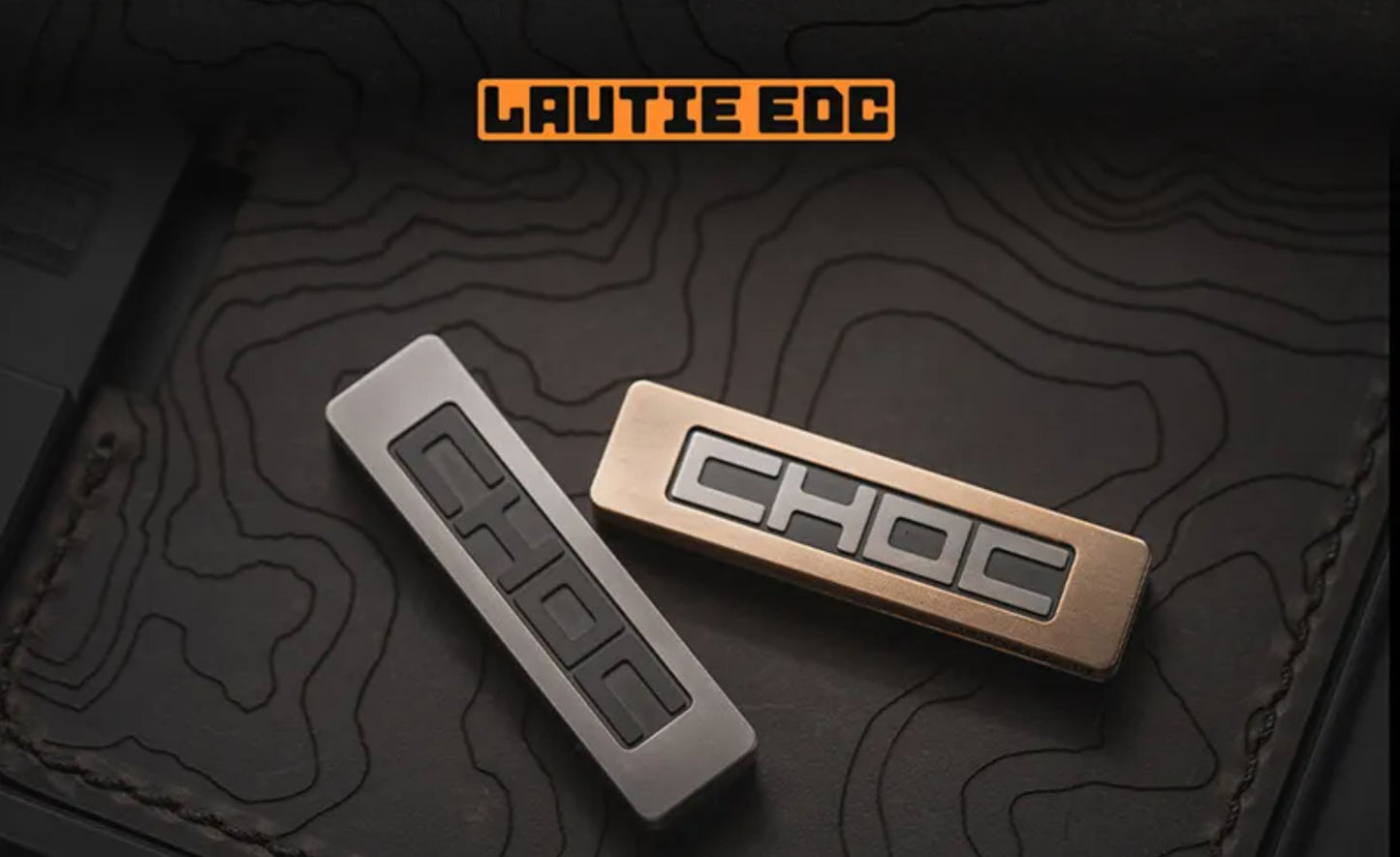 Lautie Choc Zirconium - Stainless Steel Mechanical Slider | Lautie Choc Hand Haptic Slider EDC for Collection & Gift