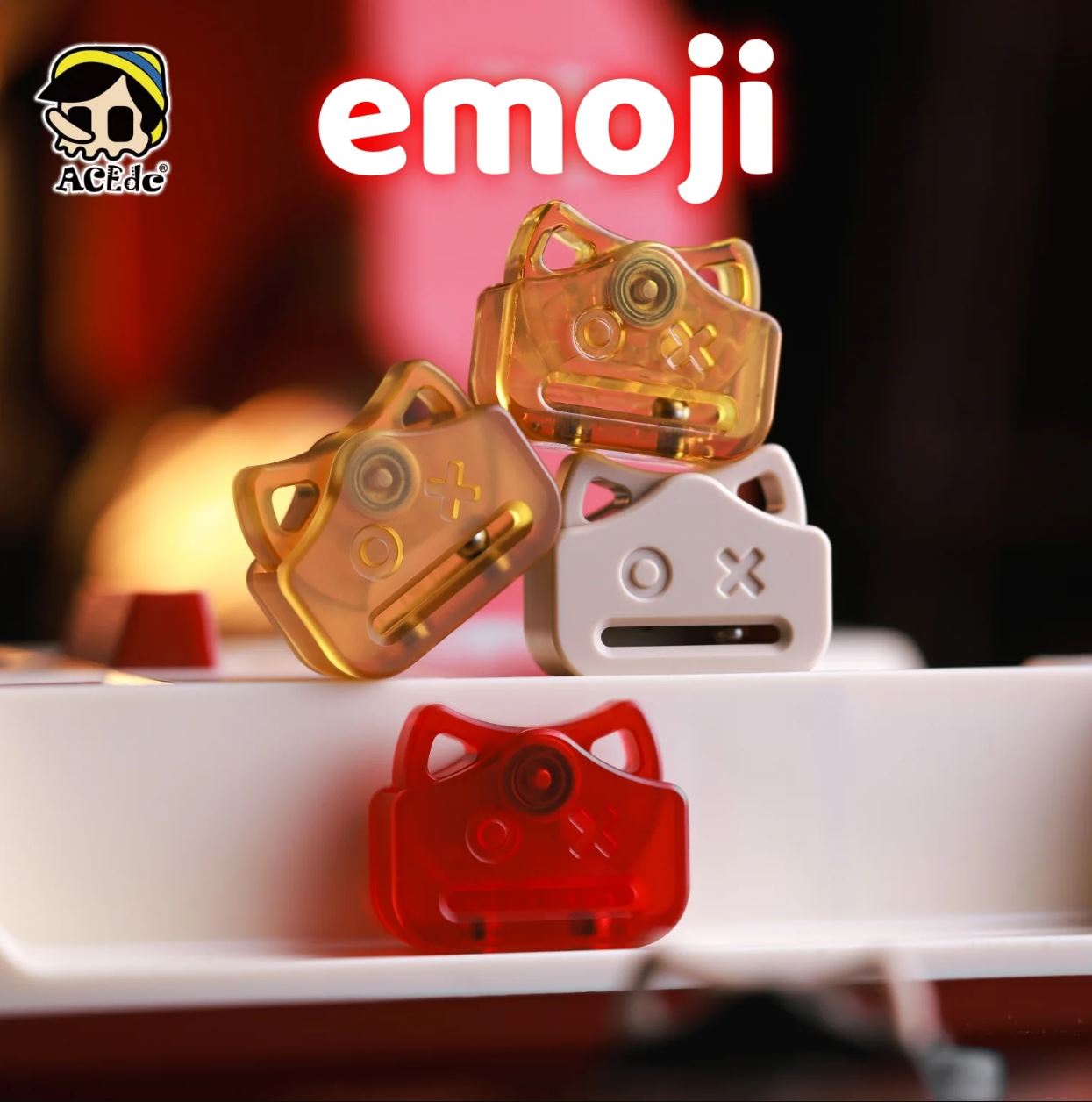 ACEdc Mini Cute Emoji Fidget Toy for Gift & Collection