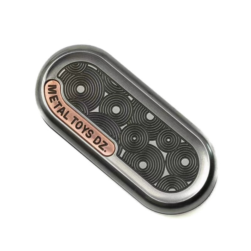 Metal Toys Dz Top-B Rain Hand Push Haptic Slider | Dz Top-B Rain EDC Hand Haptic Push Slider Push Pop Fidget Toys&nbsp; | Metal Fidget Push Pop Toys Anti-Stress Autism ADHD Hand Slider for Gift