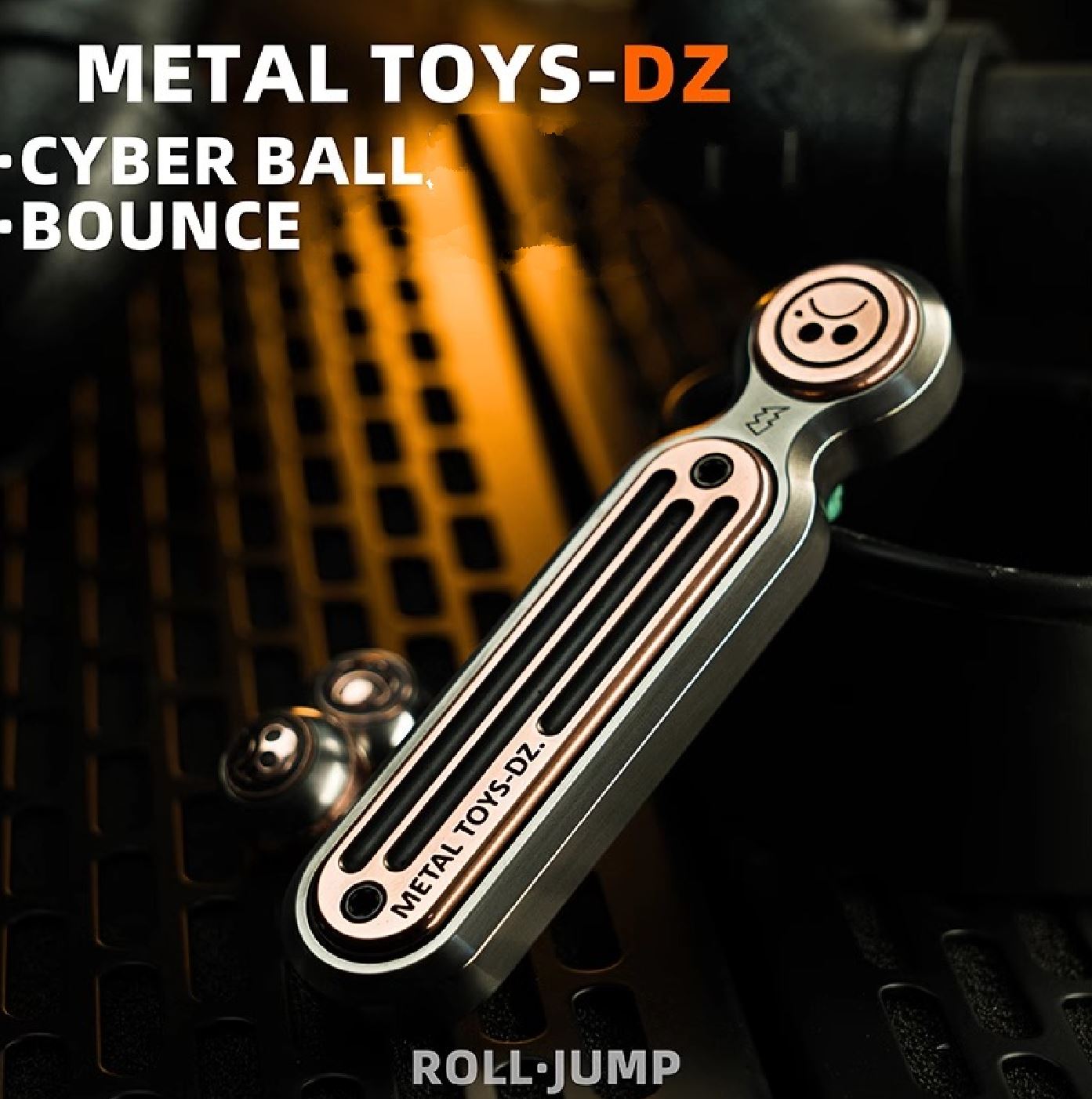 Metal Toys Dz Cyberball Bounce Stainless Steel Fidget Toy | Metal Toys Dz Cyberball Bounce&nbsp; Roll Jump EDC Toy for Gift &amp; Collection