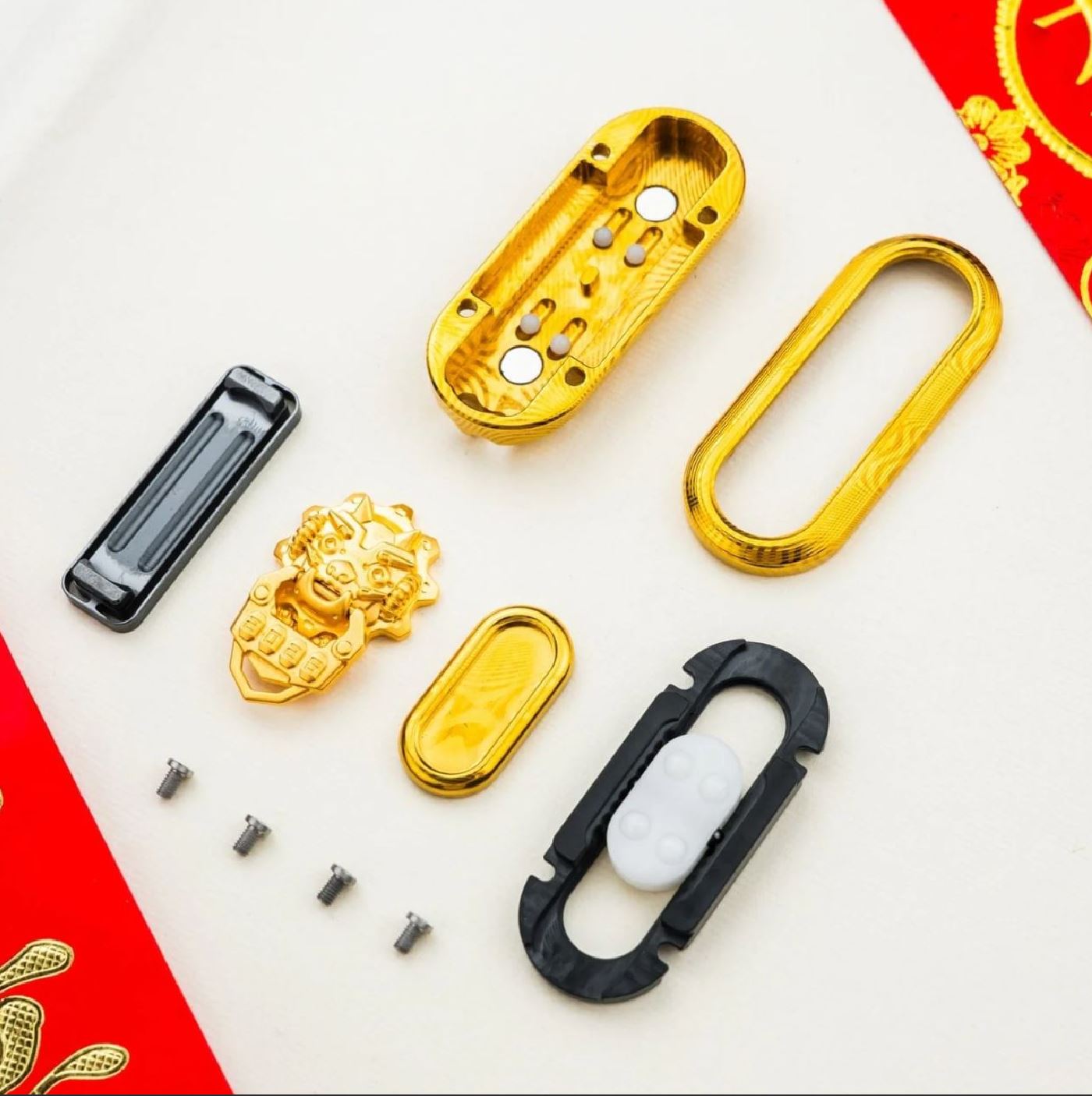 WANWU Popping "Cyber Jiaotu" 2026 Chinese Lunar New Year Special Edition Hand Fidget Haptic Push Slider