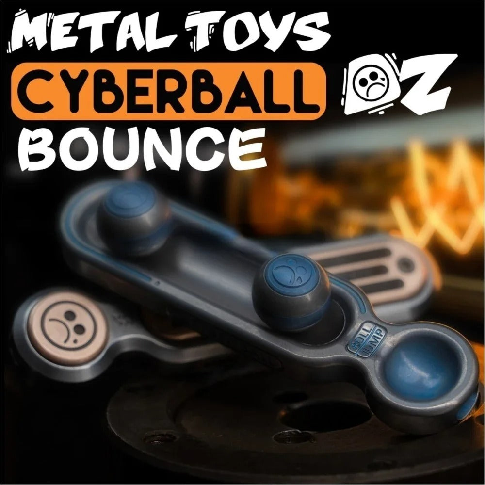 Metal Toys Dz Cyberball Bounce Stainless Steel Fidget Toy | Metal Toys Dz Cyberball Bounce&nbsp; Roll Jump EDC Toy for Gift &amp; Collection