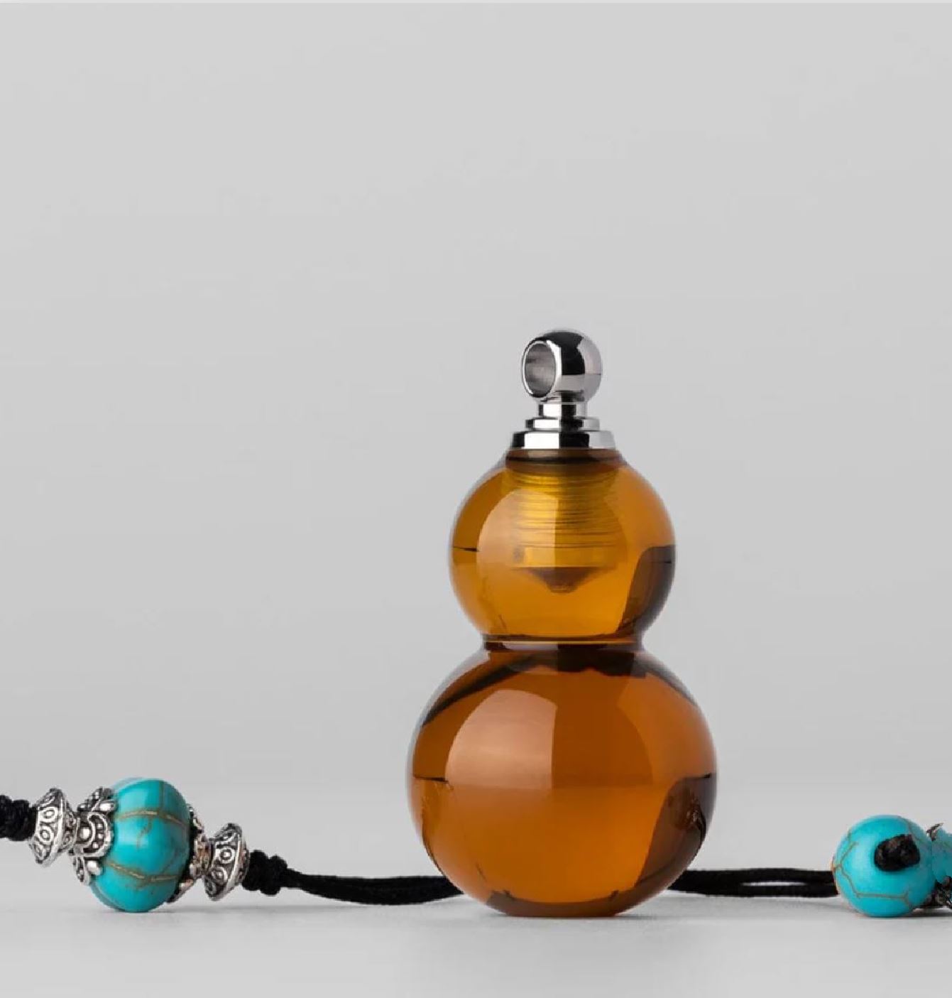 New WANWU Gourd Stainless Steel Pendant Keychain | WANWU EDC Gourd PEI Hand Pendant Decoration Toys for Collection &amp; Gift.