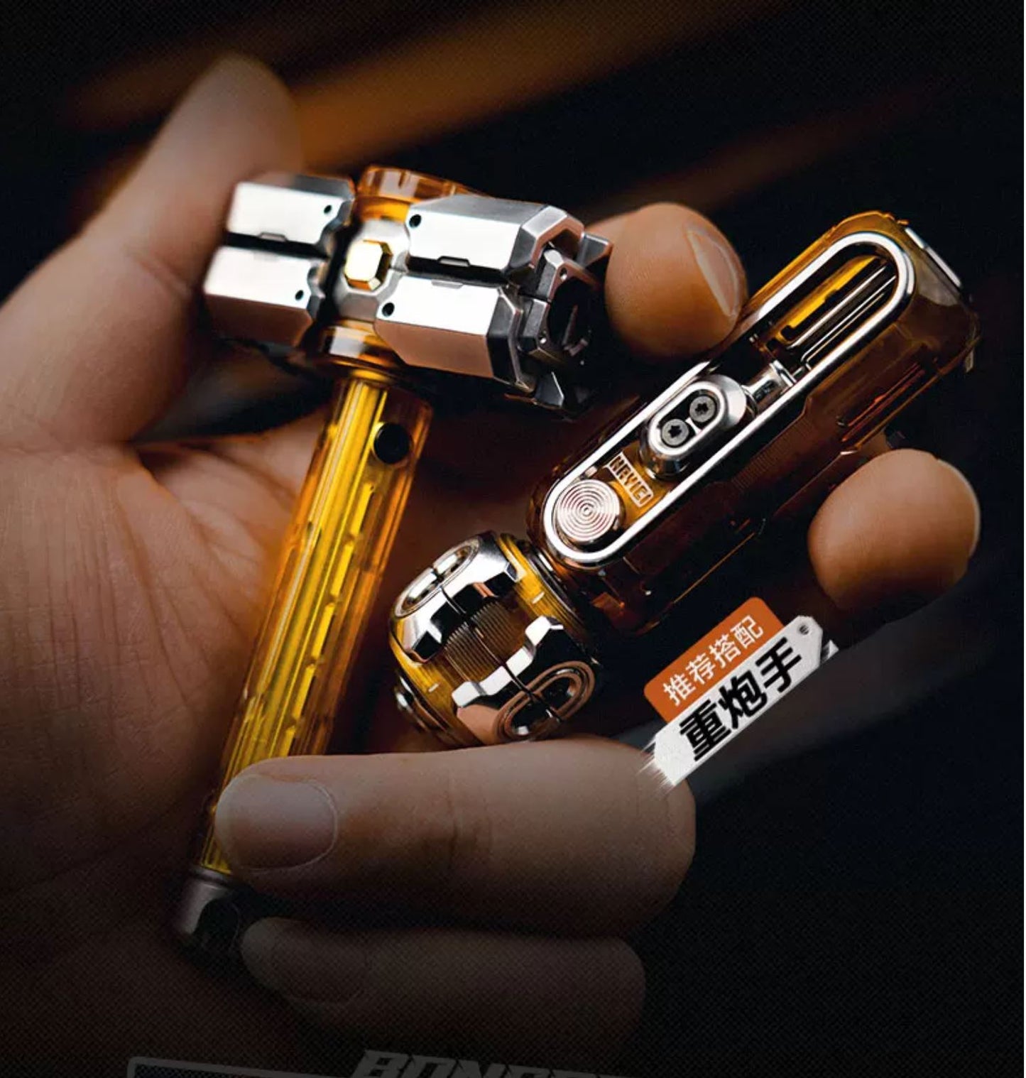 NAYICI Bone Breaker Gyro Fidget Spinner for Gift & Collection