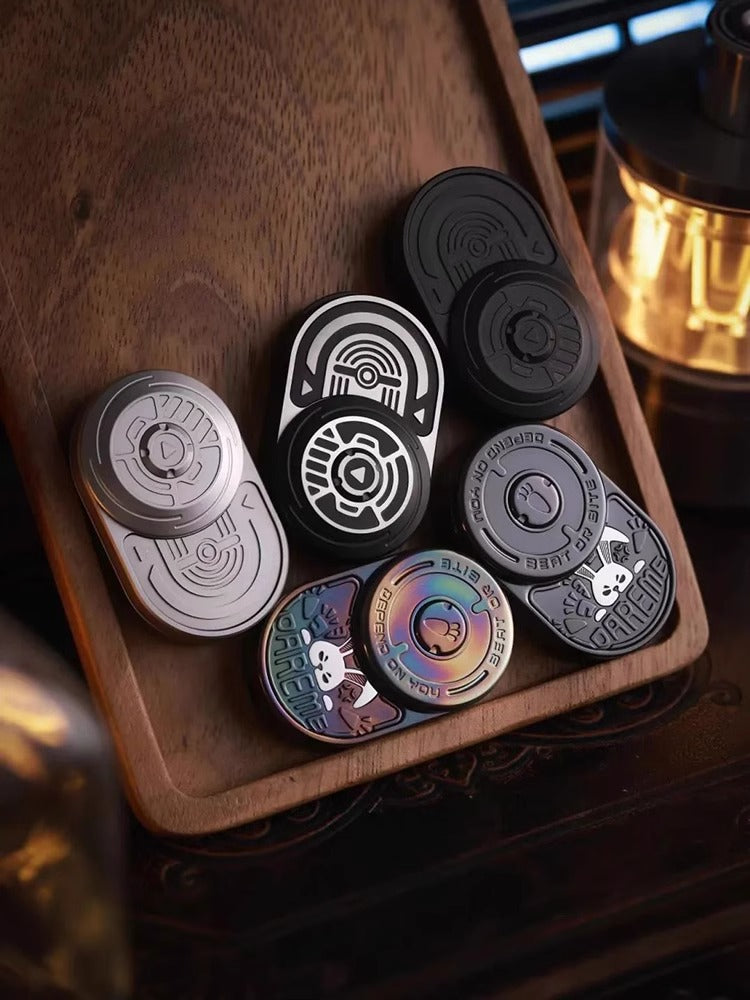 New MOT MIX Rhythm EDC Zirconium Rabbit - Zelda Hand Push Slider | New MOT MIX Rhythm EDC Zelda Hand Fidget Toys | New MOT EDC PPB Rabbit Hand Push Slider for Gift & Collection.