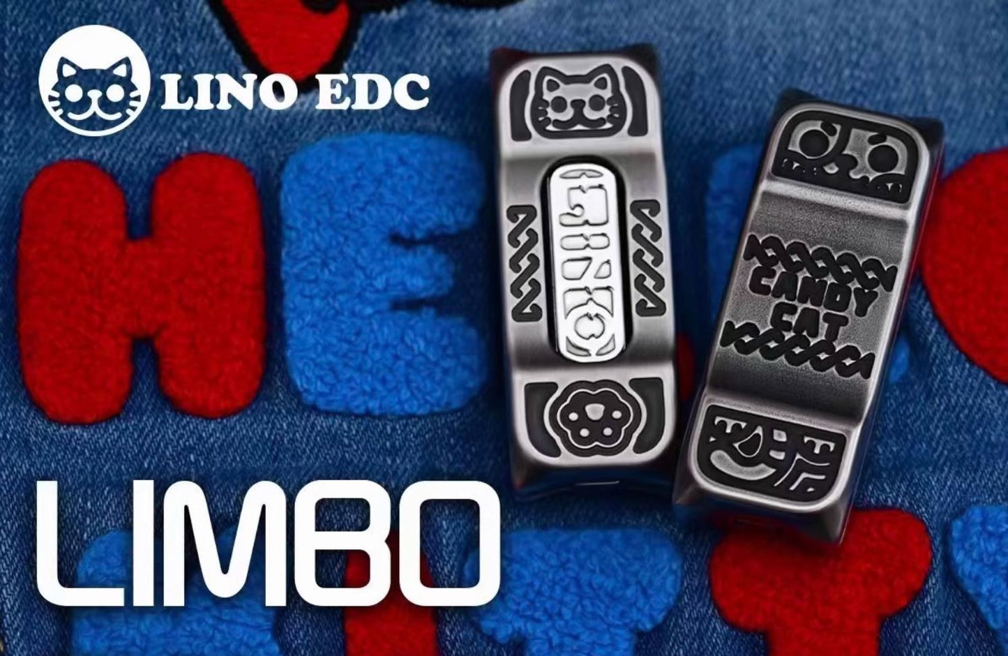 New LINO EDC Limbo Mechanical Hand  Haptic Push Slider | New Limbo  Fidget Toy Hand Push PPB Decompression| Limbo EDC Push Slider for Gift & Collection