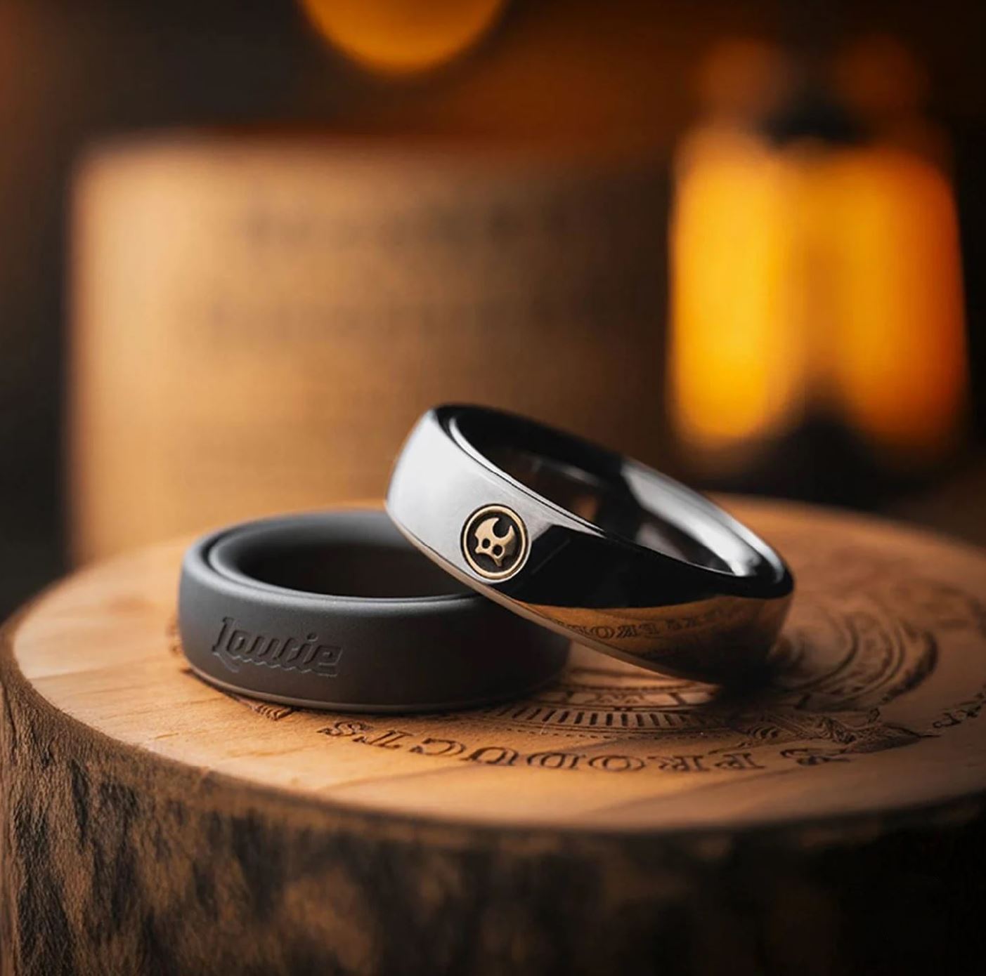 New Launching Lautie SpyWar Mechanic I - Slim Fidget Ring for Collection & Gift