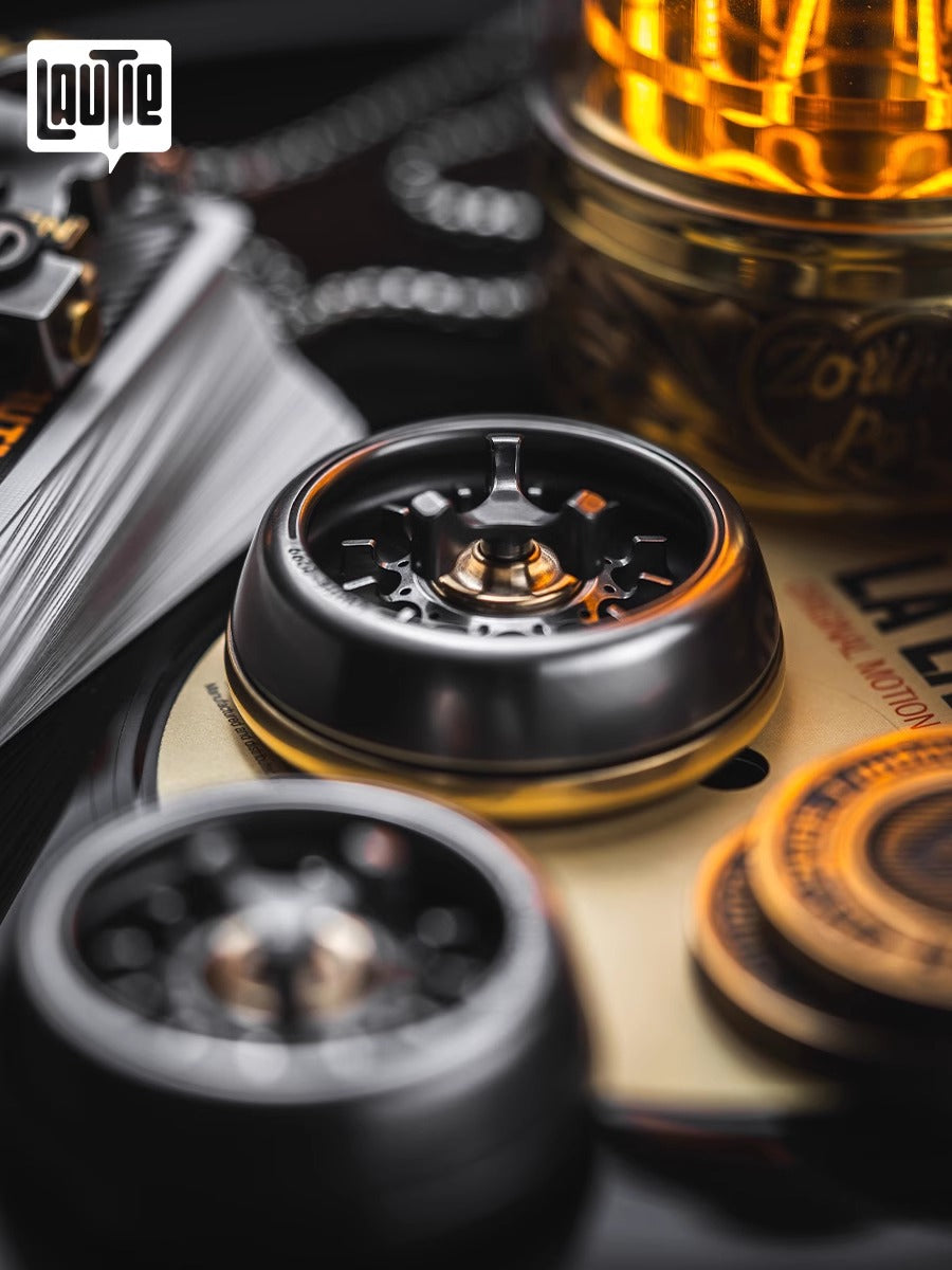 Lautie 2099 Series Nano Carnival Lucky Turn Table Hand Gyro Spinner | Lautie Nano Carnival Lucky Turn Table Hand Gyro Fidget for Collection and Gift