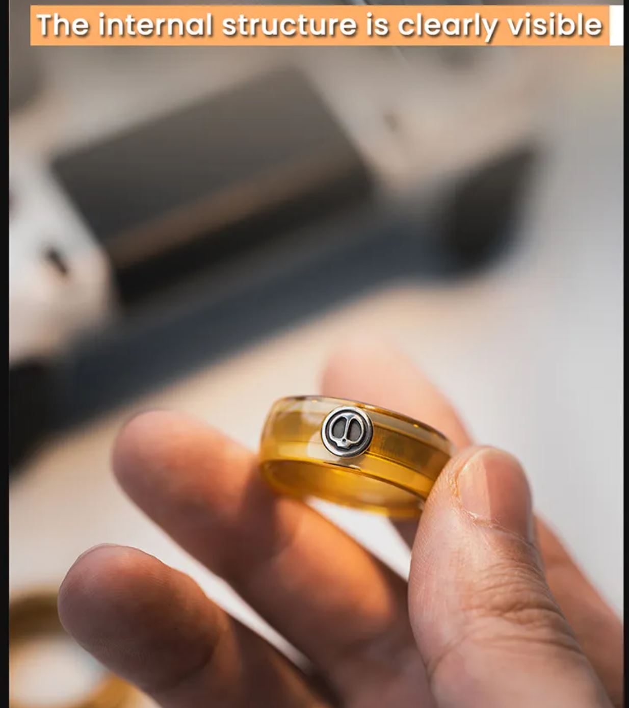 New Launching Lautie SpyWar Mechanic I Ring Fidget Spinner | Lautie Mechanic I Ring Hand Finger Spinner | Lautie Mechanic I Finger Ring Spinner for Gift and Collection