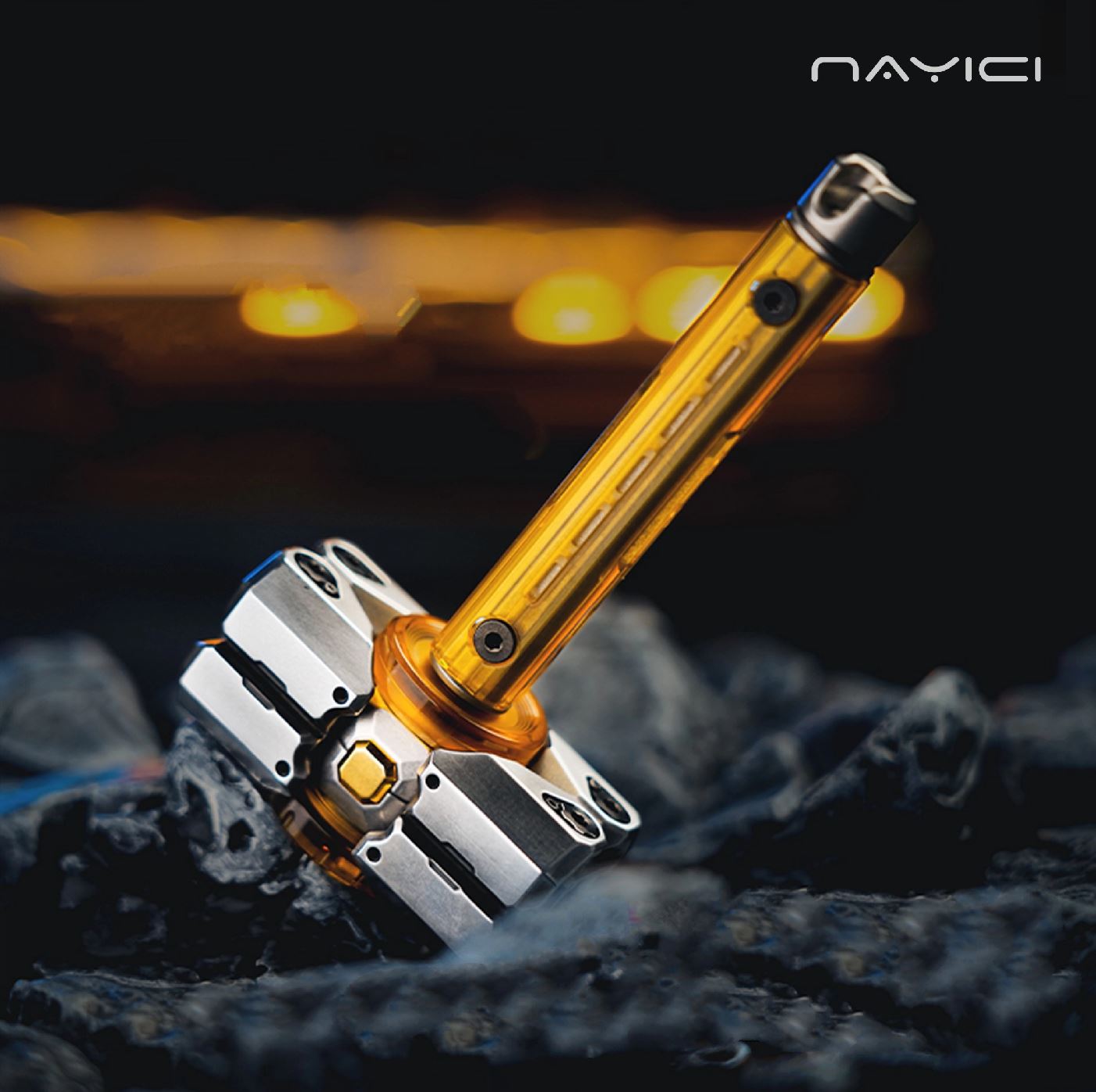 NAYICI Bone Breaker Gyro Fidget Spinner for Gift & Collection