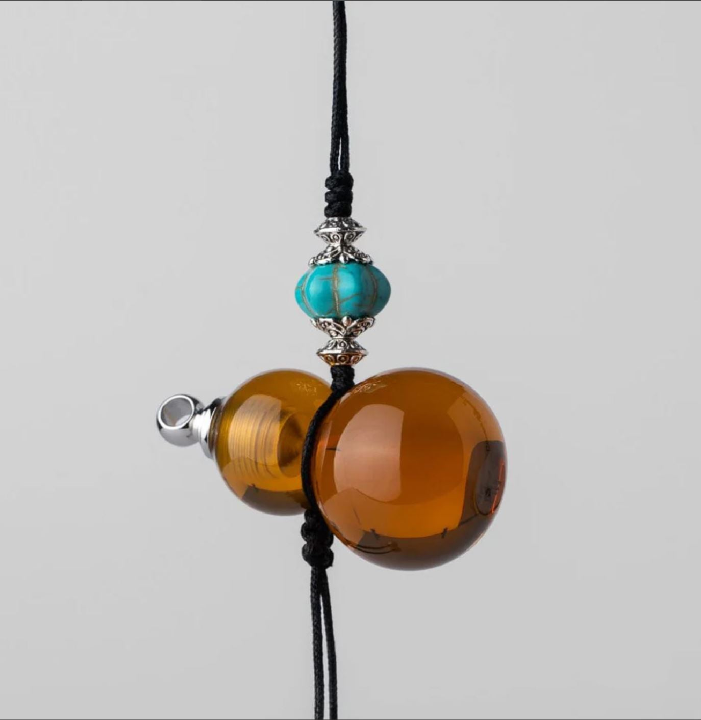New WANWU Gourd Stainless Steel Pendant Keychain | WANWU EDC Gourd PEI Hand Pendant Decoration Toys for Collection &amp; Gift.