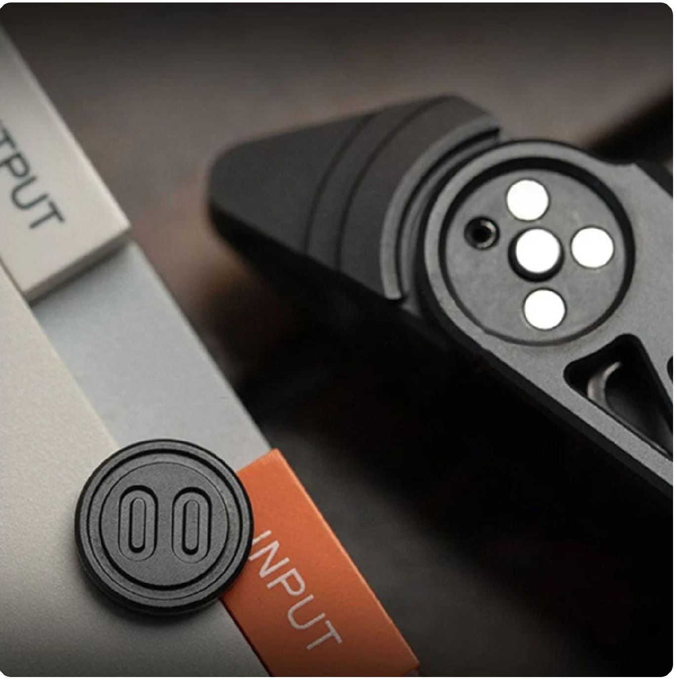 YEDC Razor 2.0 Zirconium Limited Mechanical Hand Haptic Slider | YEDC Razor 2.0 Zirconium EDC Hand Fidget Toy for Collection &amp; Gift