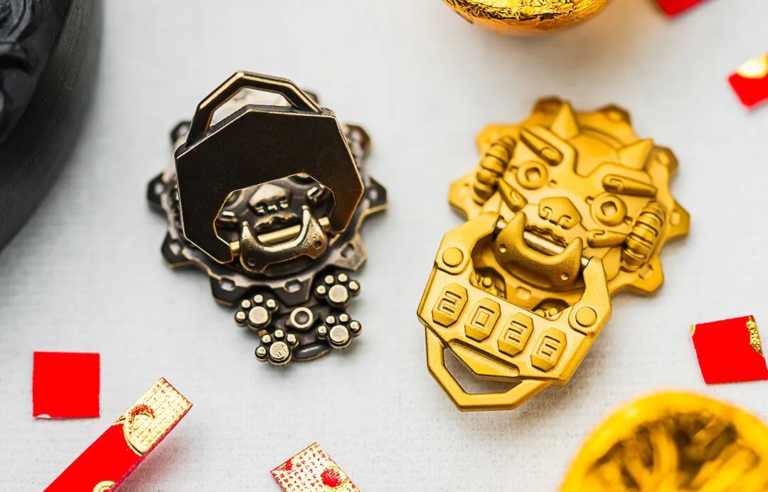 WANWU Popping "Cyber Jiaotu" 2026 Chinese Lunar New Year Special Edition Hand Fidget Haptic Push Slider