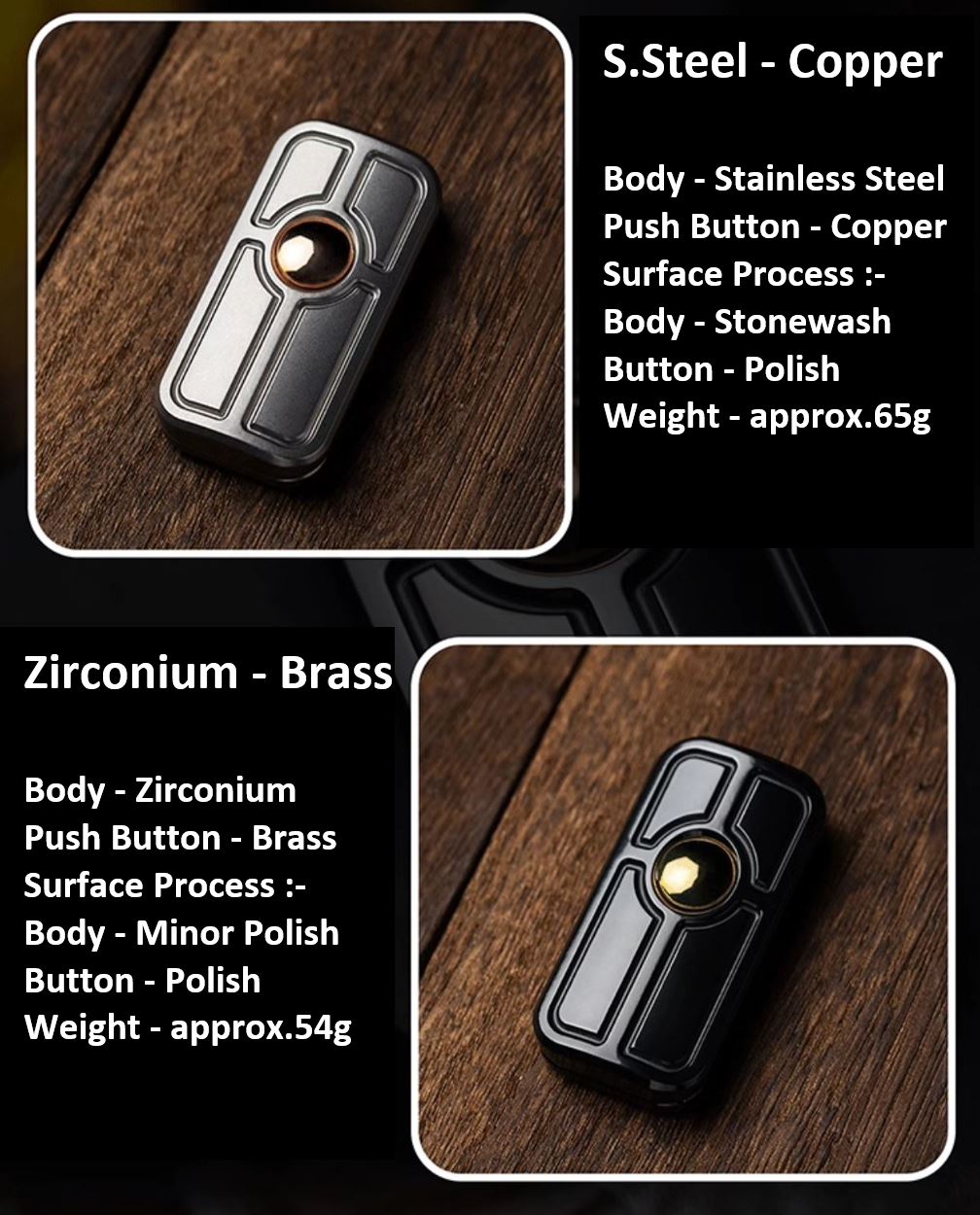 WANWU Studio Centurion Shield Hand Haptic EDC Slider for Gift & Collection