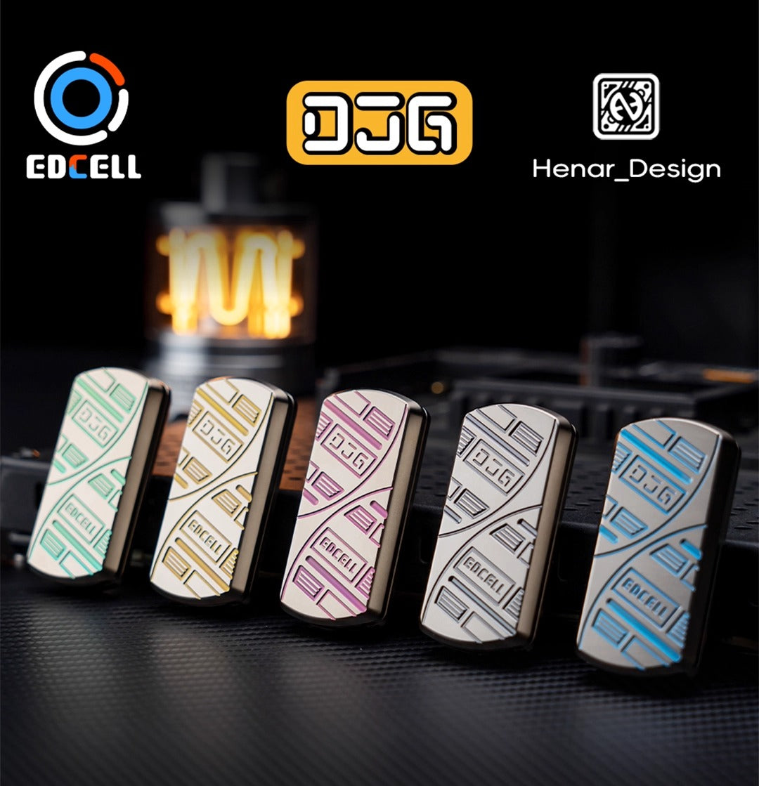EDCELL x DJG Dex Jelly Hand Push Fidget Slider | EDCELL EDC Haptic Hand Dex Jelly Fidget Toys Slider for Collection &amp; Gift