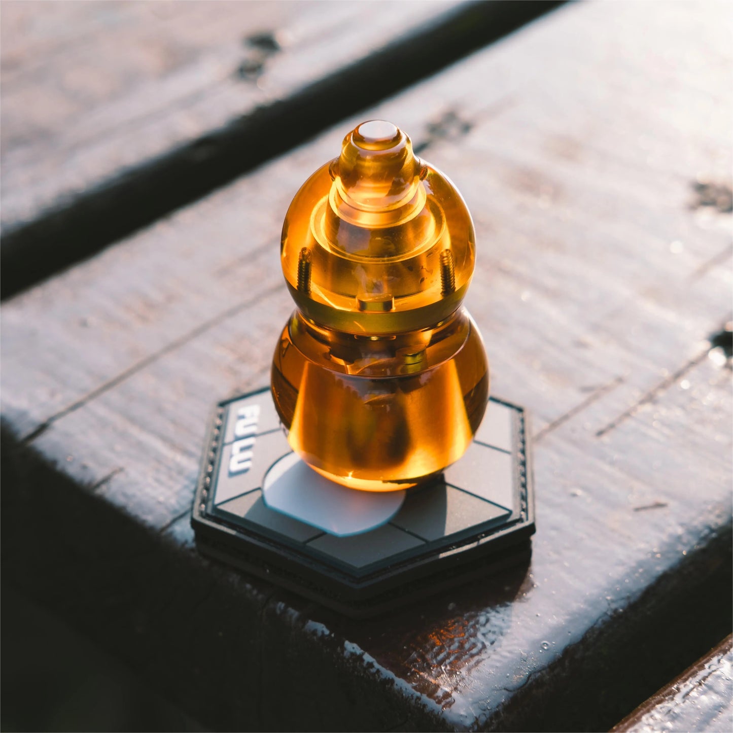New MOT Gourd PEI Hand Push Slider Gyro Spinner | MOT EDC Gourd PEI Hand Push Slider | New Hand Gyro Fidget Toys for Collection & Gift