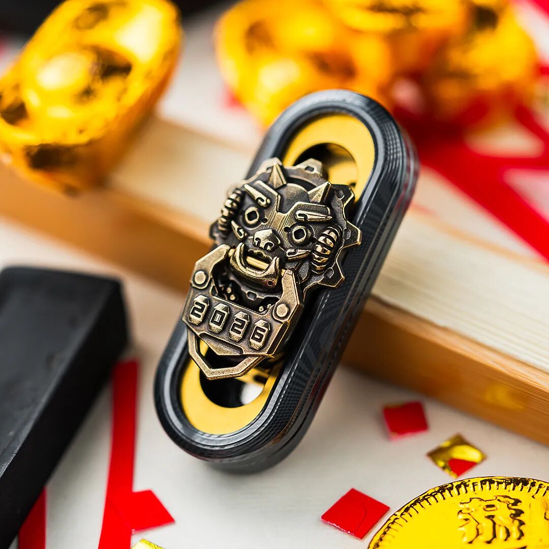 WANWU Popping "Cyber Jiaotu" 2026 Chinese Lunar New Year Special Edition Hand Fidget Haptic Push Slider