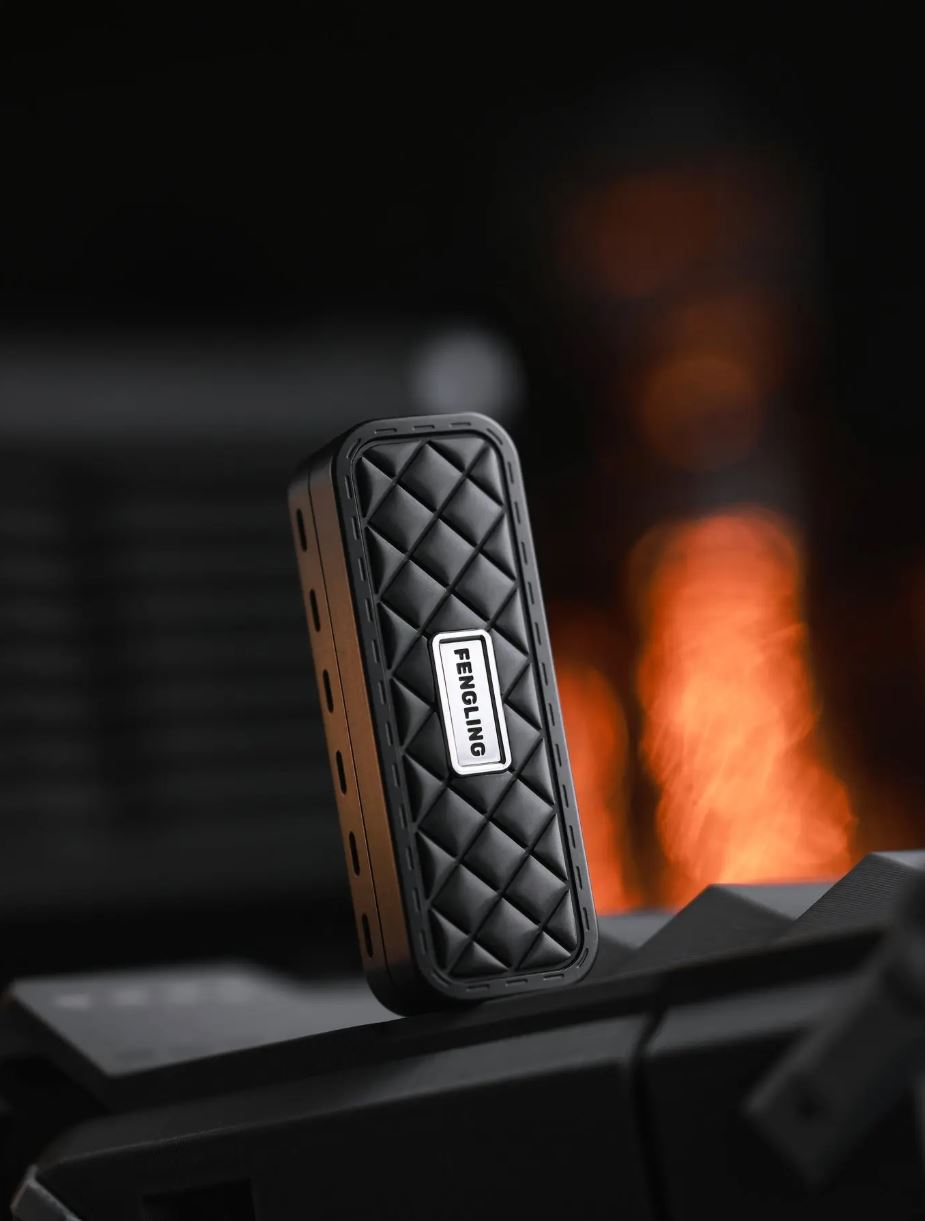 MOT EDC Fengling Zirconium Gyro Fidget Slider