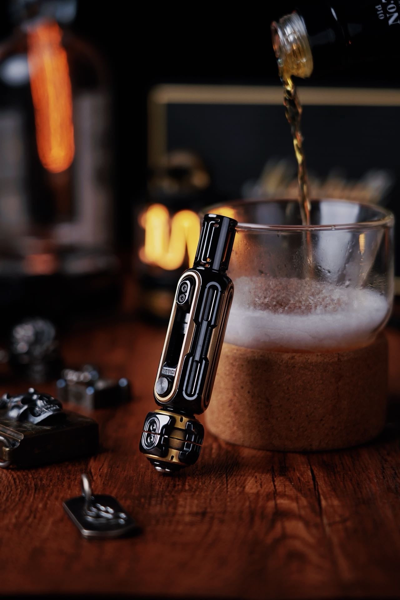 New MUYI NAYICI ARTILLERY Mechanical Ratchet Push Hand Slider | MUYI ARTILLERY Hand Push Slider | MUYI Ratchet Hand Push Fidget Toys for Collection & Gift