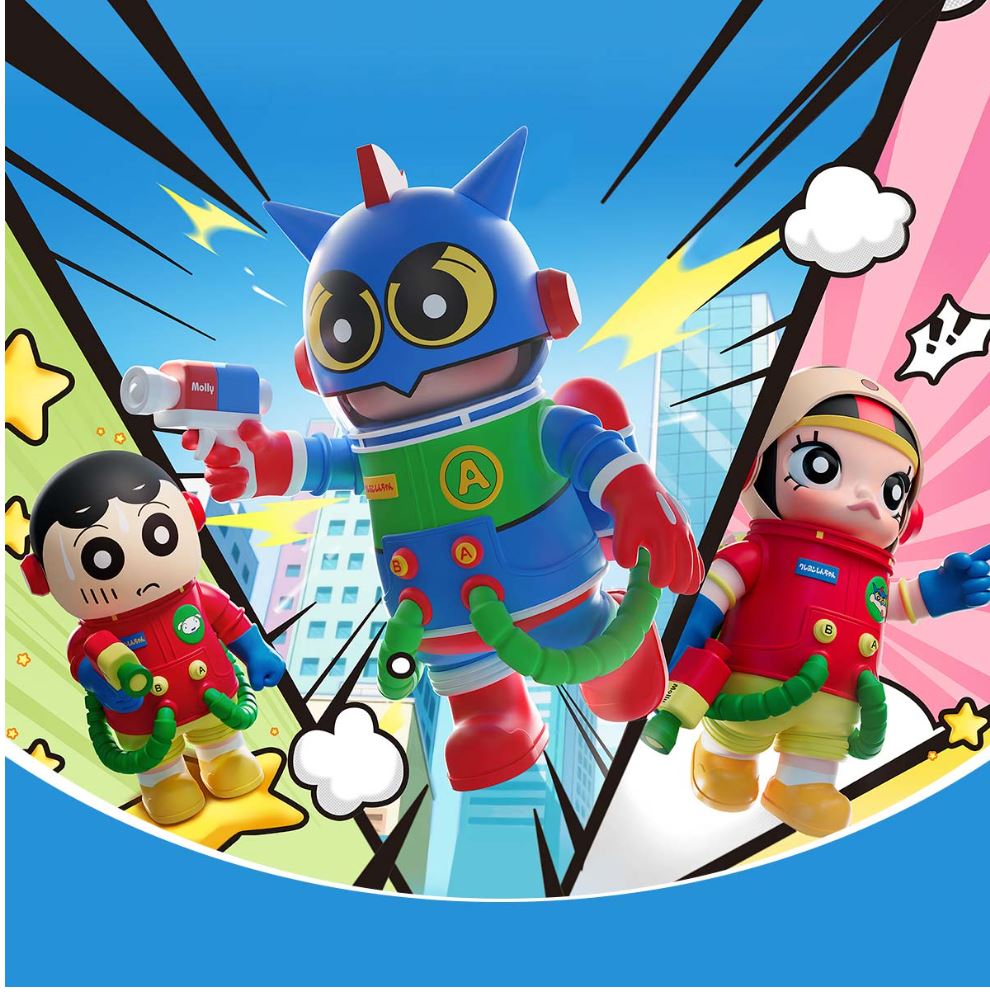 POP MART - MEGA SAPCE MOLLY 400% - Crayon Shinchan - 100% Authentic from POP MART