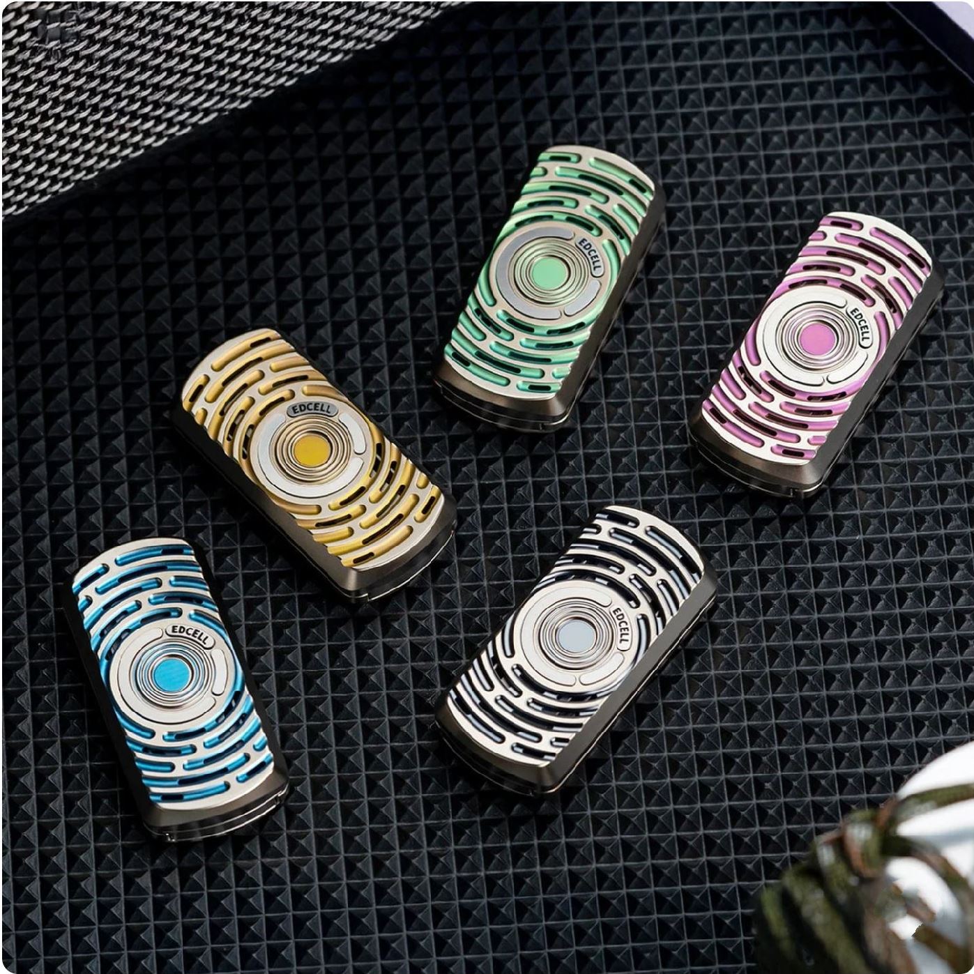 EDCELL x DJG Dex Jelly Hand Push Fidget Slider | EDCELL EDC Haptic Hand Dex Jelly Fidget Toys Slider for Collection &amp; Gift