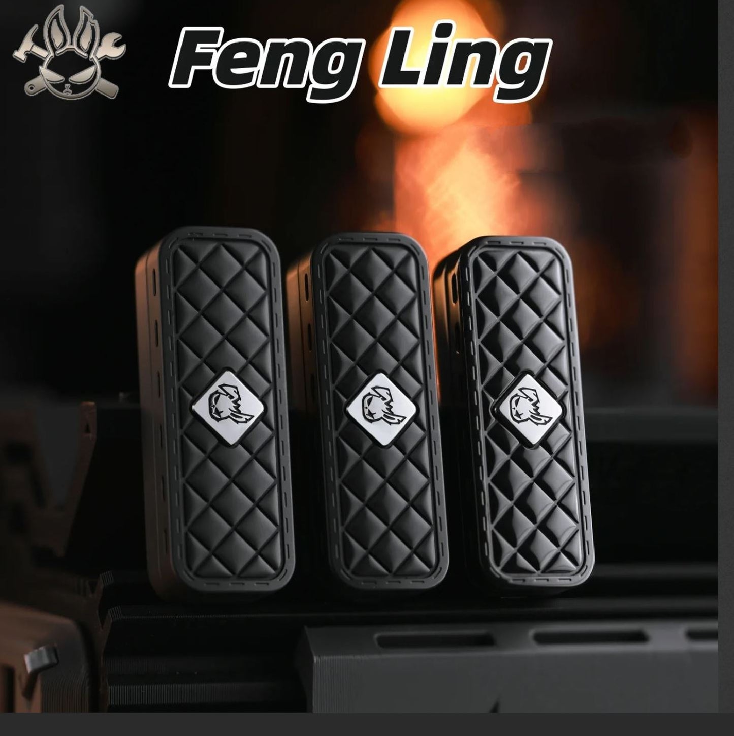 MOT EDC Fengling Zirconium Gyro Fidget Slider