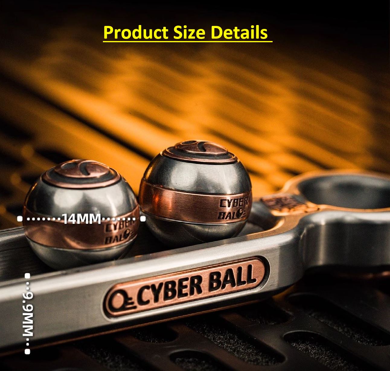 Metal Toys Dz Cyberball Bounce Stainless Steel Fidget Toy | Metal Toys Dz Cyberball Bounce&nbsp; Roll Jump EDC Toy for Gift &amp; Collection