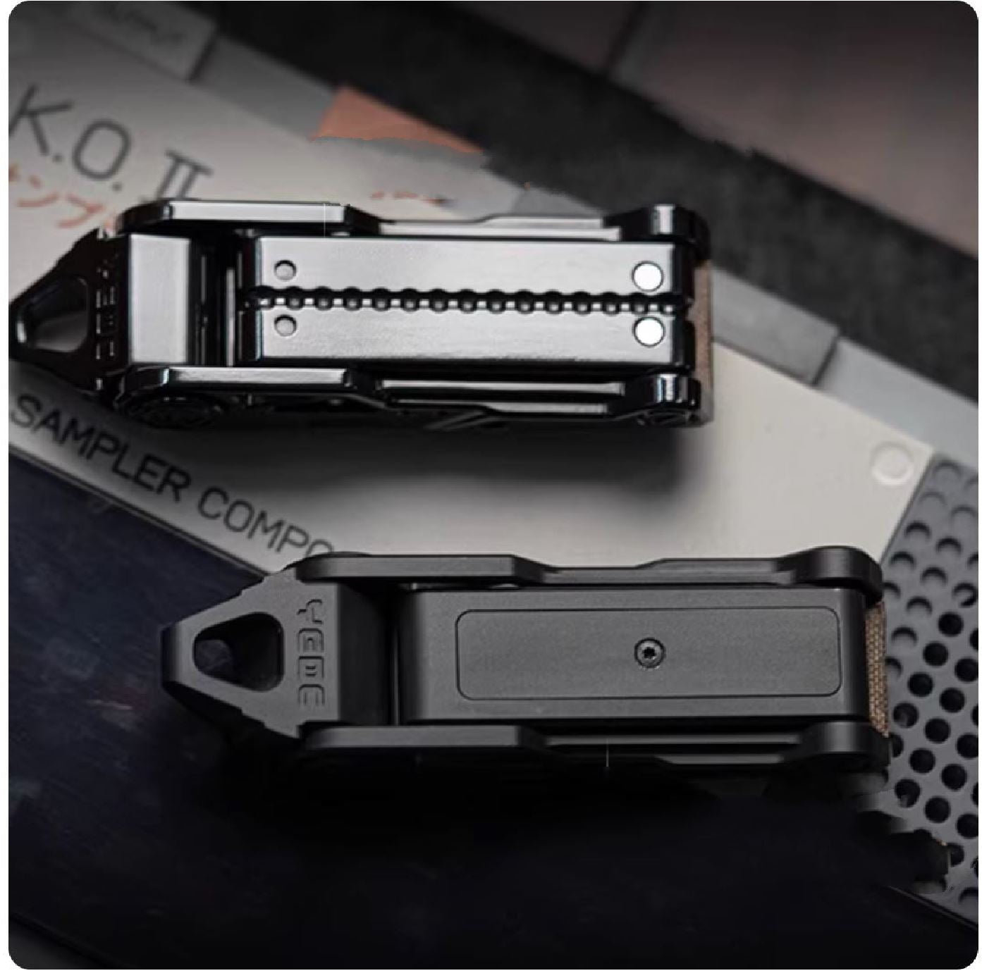 YEDC Razor 2.0 Zirconium Limited Mechanical Hand Haptic Slider | YEDC Razor 2.0 Zirconium EDC Hand Fidget Toy for Collection &amp; Gift
