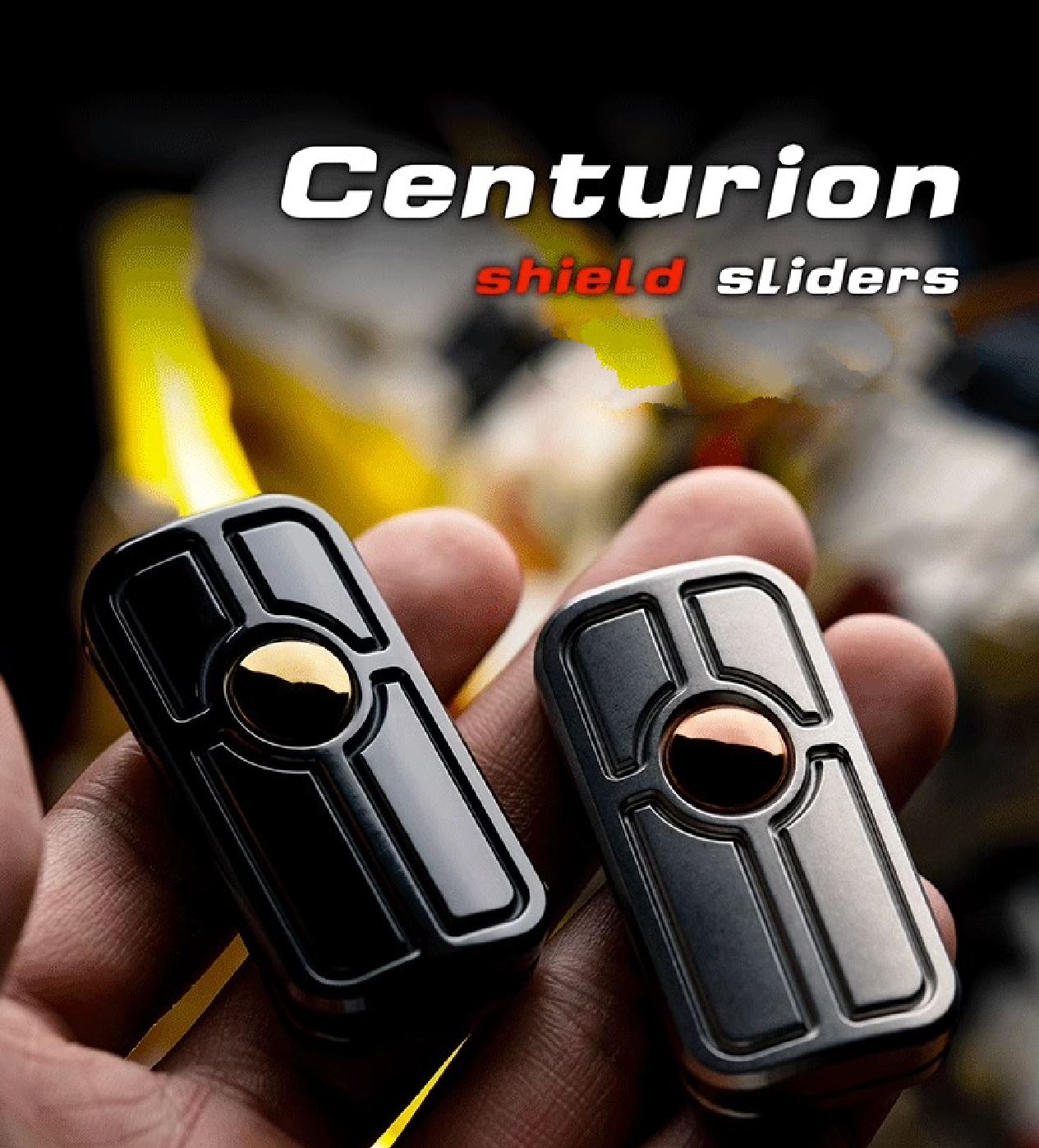 WANWU Studio Centurion Shield Hand Haptic EDC Slider for Gift & Collection