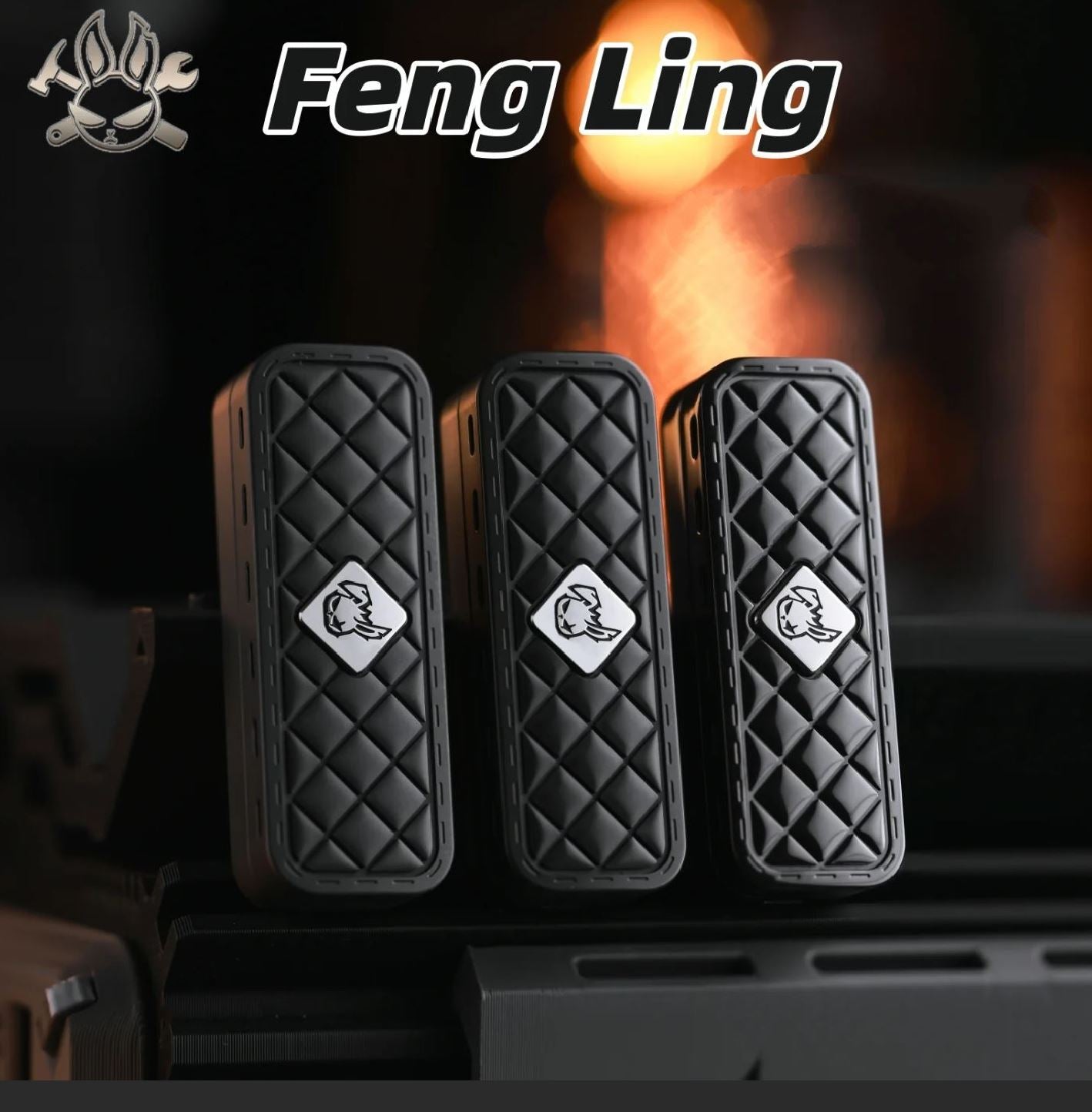 MOT EDC Fengling Zirconium Gyro Fidget Slider