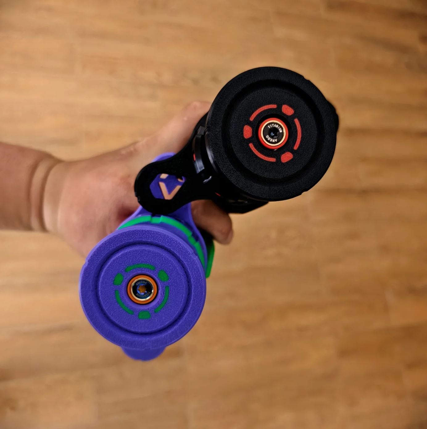 ACEdc Giant BabyDoc Hand Fidget Haptic EDC Slider for Gift & Collection